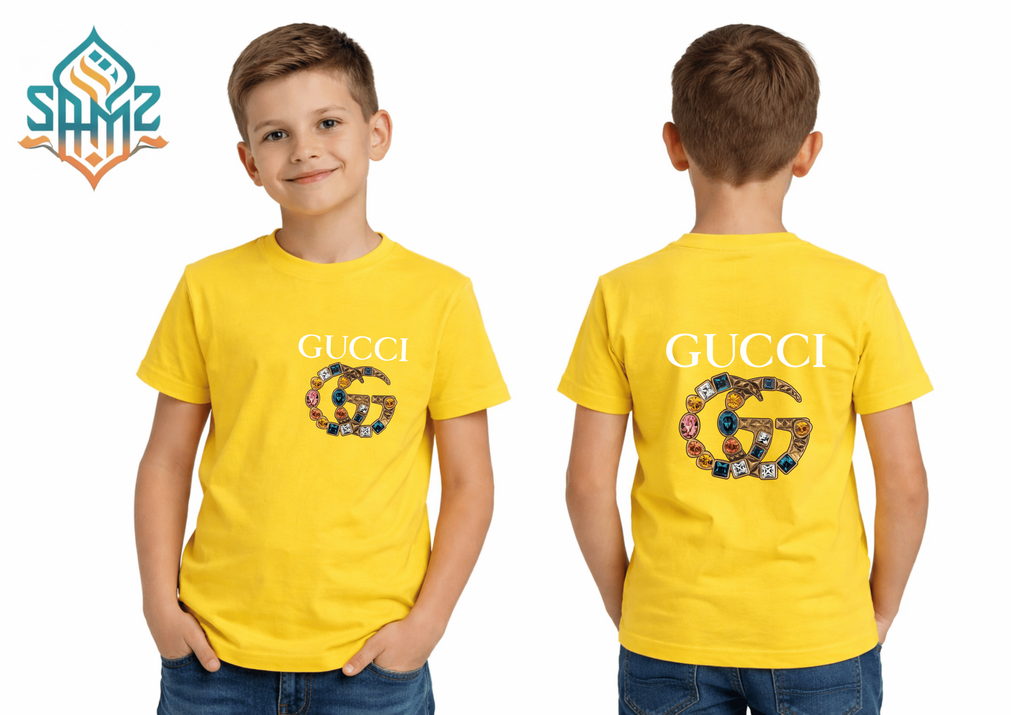 Gucci Trend – Premium DTF Transfer Print for T-Shirts | Custom Heat Transfer Design Unisex | High Quality Shirt Printing | SAMZ 24