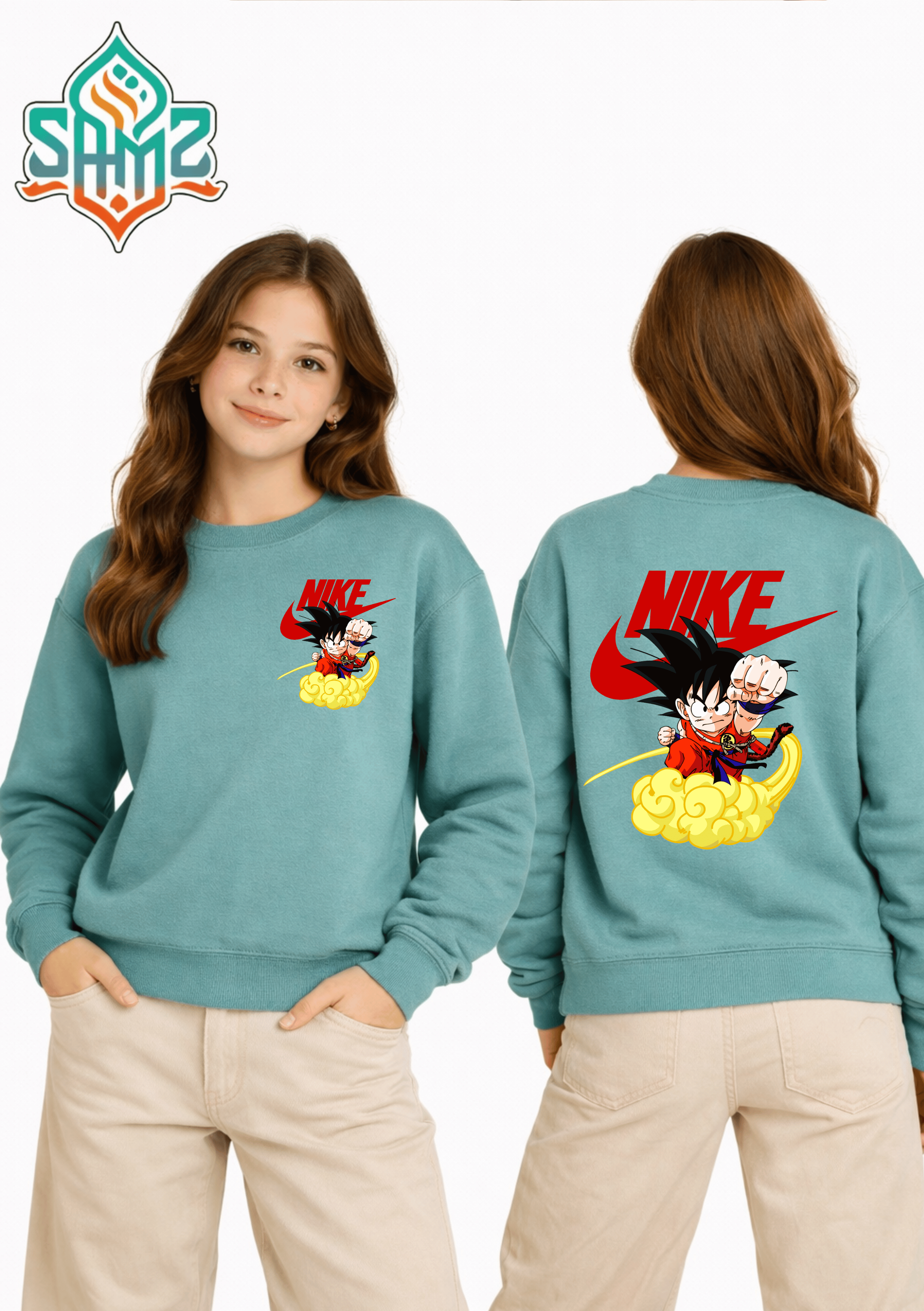 Goku Kid Nimbus – Premium DTF Transfer Print for T-Shirts | Custom Heat Transfer Unisex | High Quality Shirt Printing | SAMZ 24