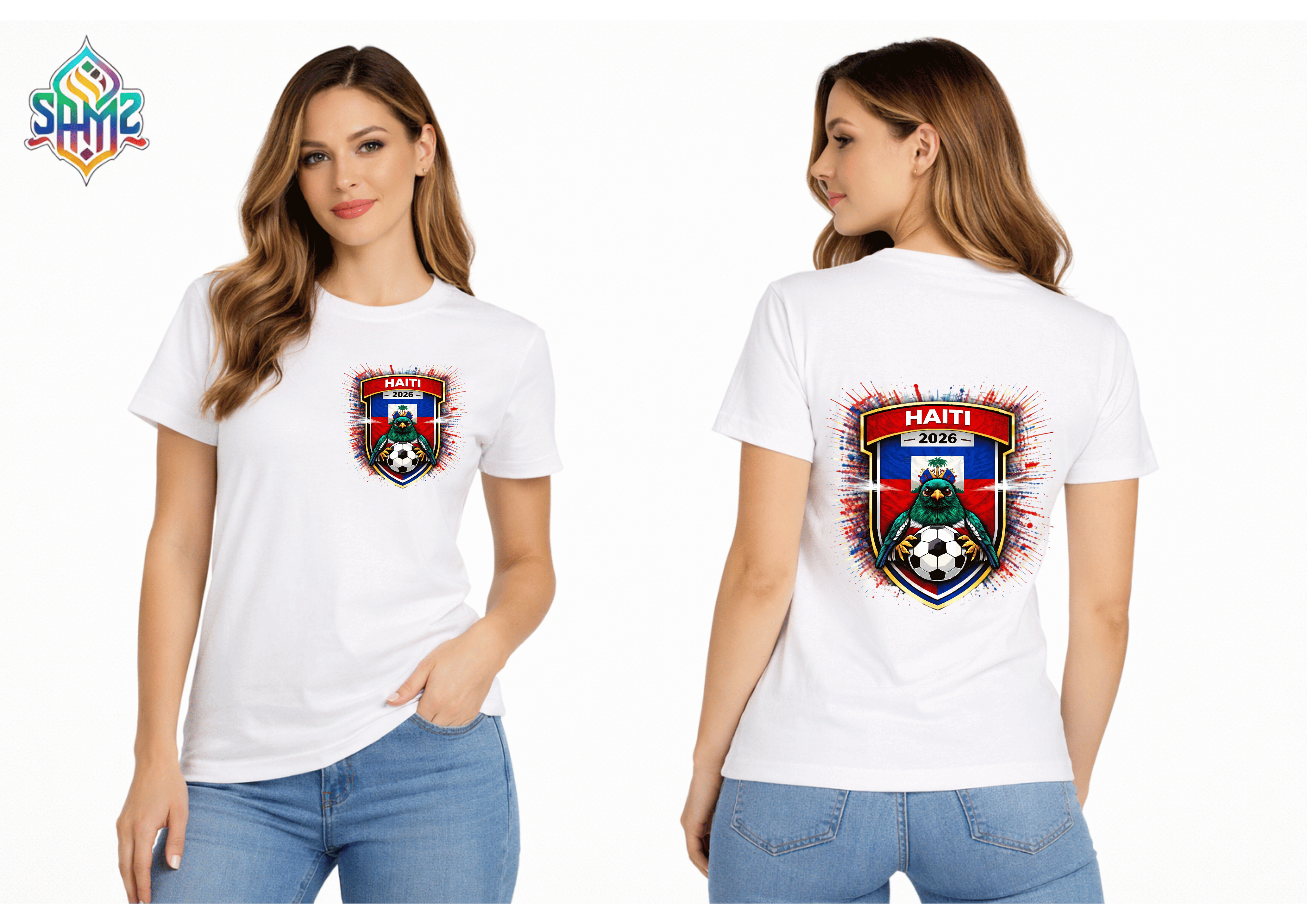 Haiti 2026 – Premium DTF Transfer for FIFA World Cup 2026 Fan Shirts Germany | SAMZ 24