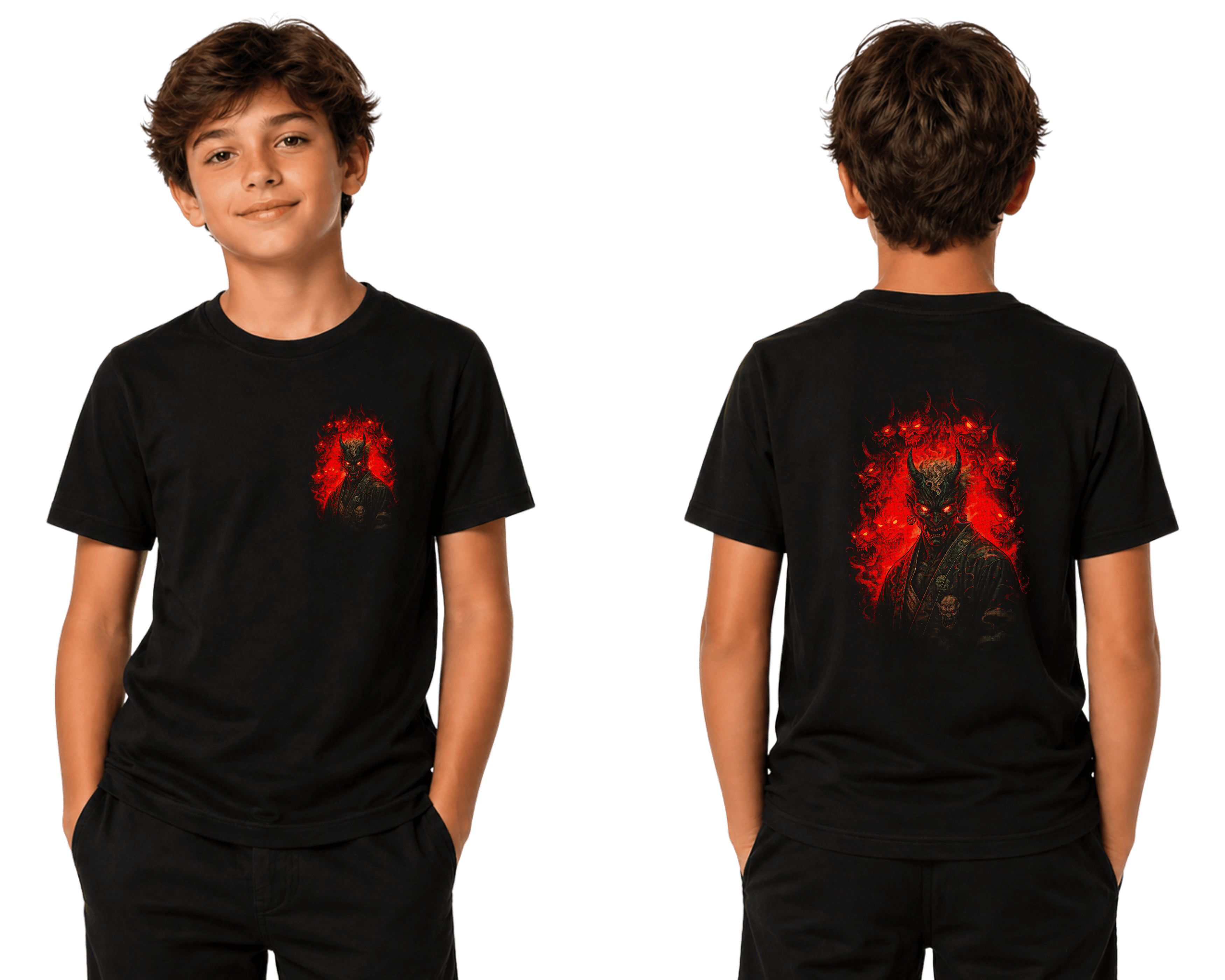 Rich Devil - Premium DTF Transfer Print for T-Shirts | Custom Heat Transfer Design Unisex | High Quality Shirt Printing | SAMZ 24