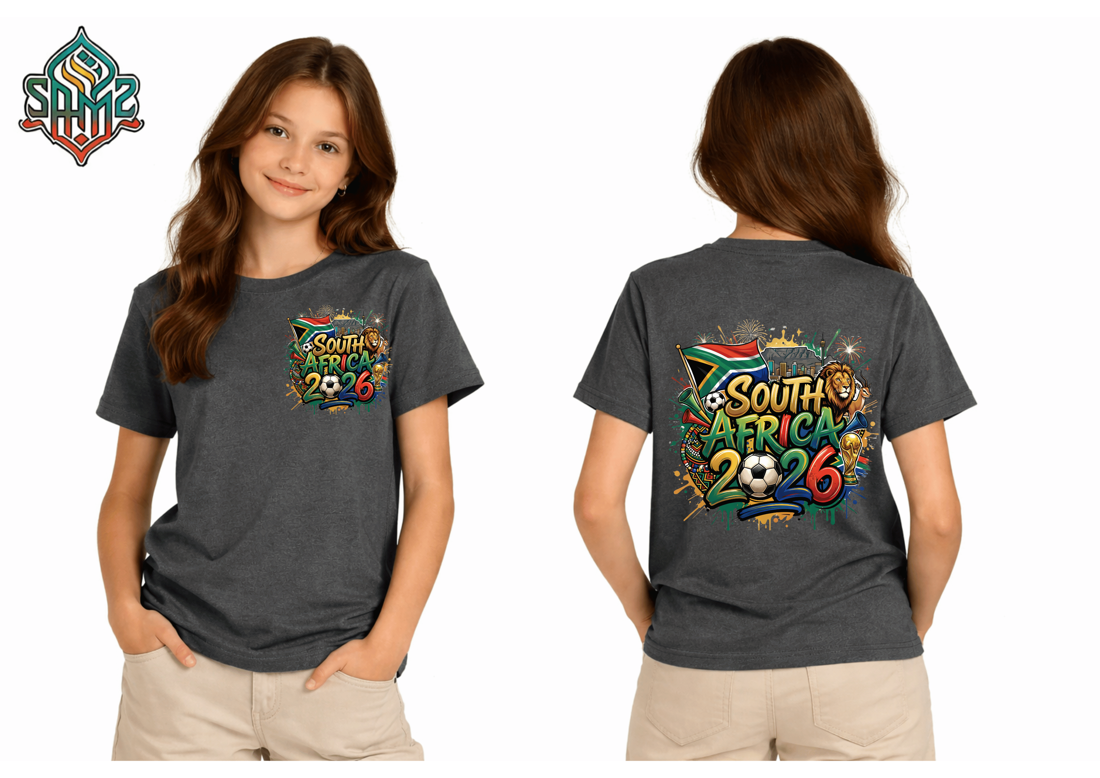 South Africa 2026 – Premium DTF Transfer for FIFA World Cup 2026 Fan Shirts Germany | SAMZ 24