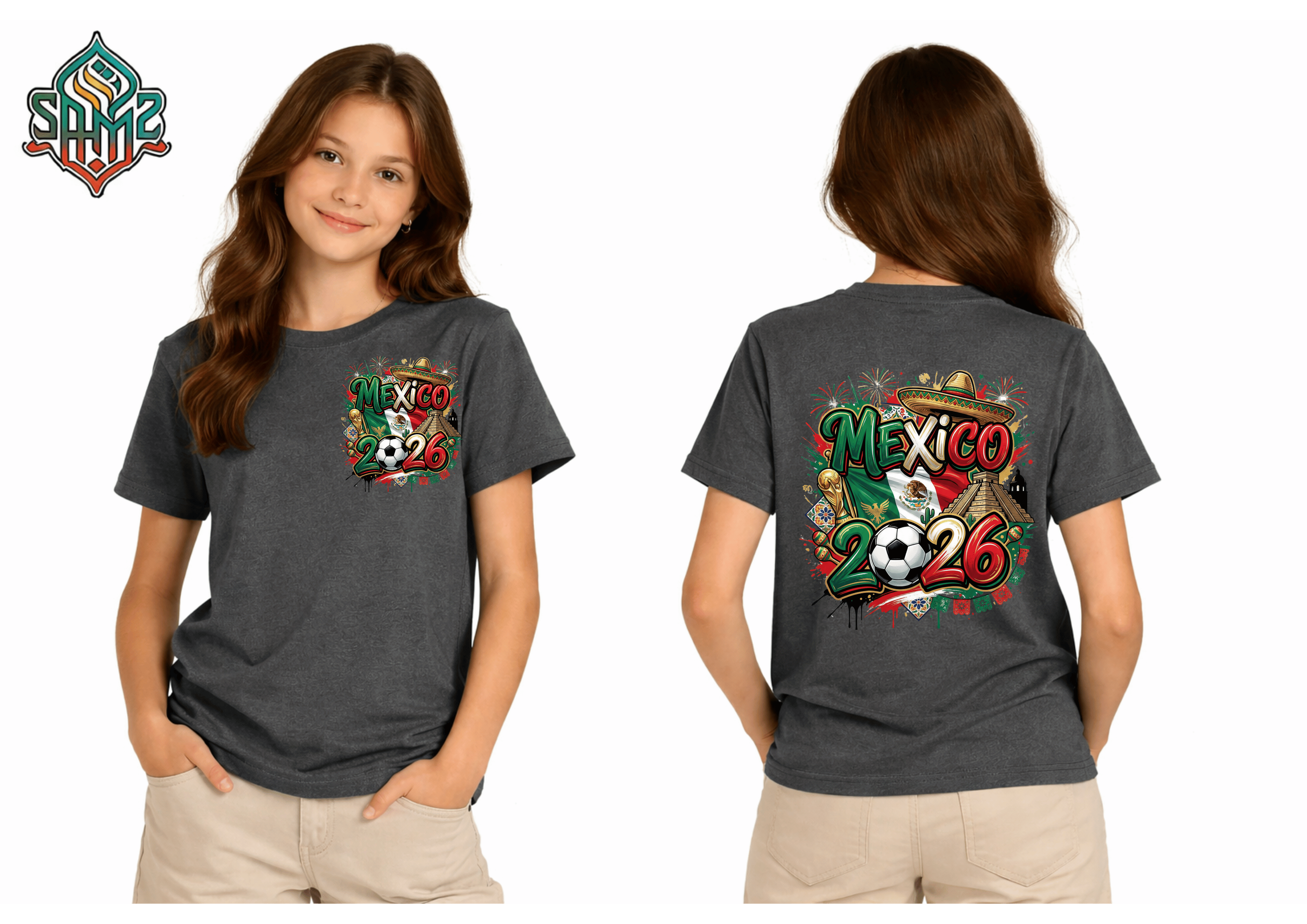 Mexico 2026  – Premium DTF Transfer for FIFA World Cup 2026 Fan Shirts Germany | SAMZ 24