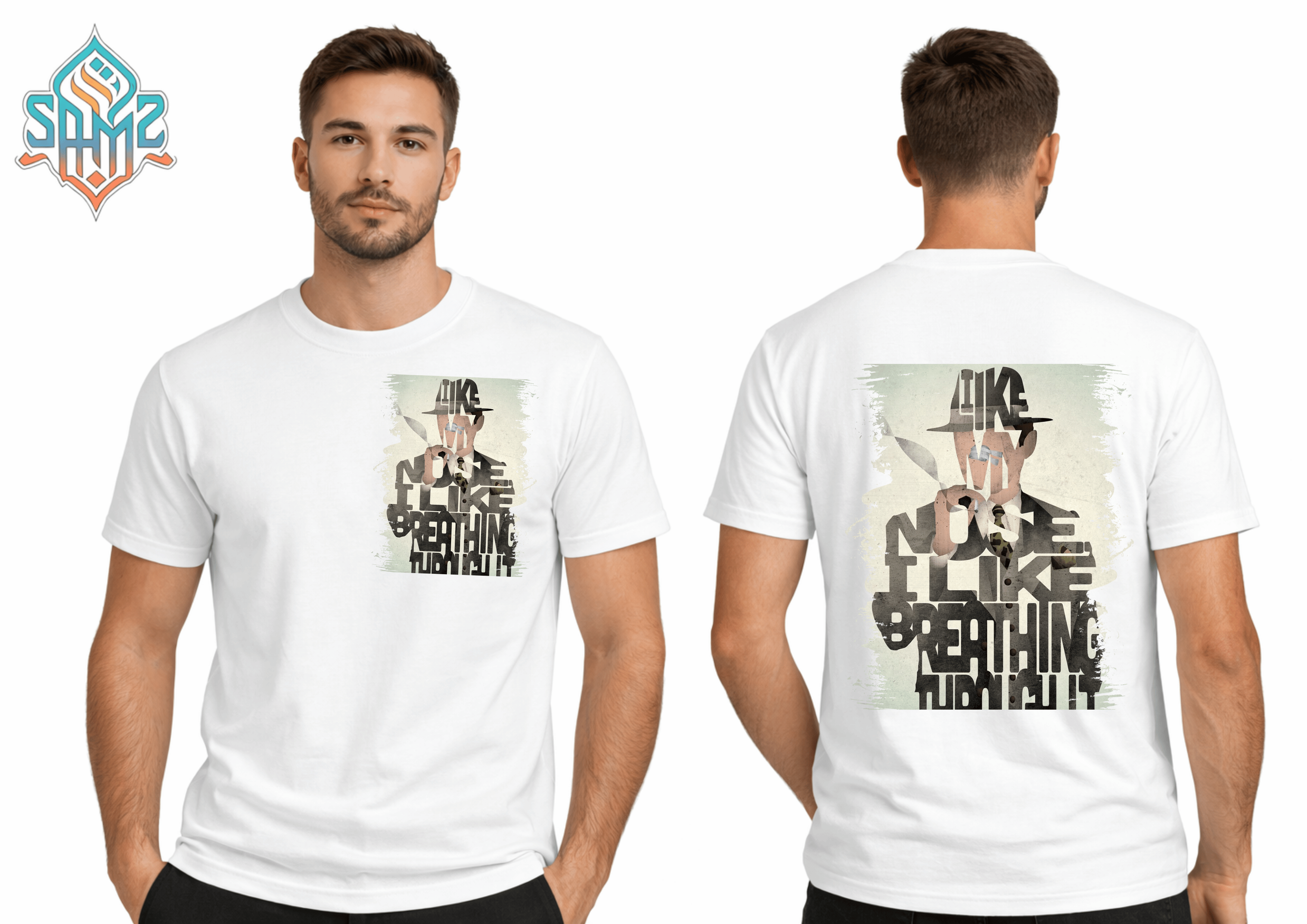 Peaky Blinders Smoke – Premium DTF Transfer Print for T-Shirts | Custom Heat Transfer Design Unisex | High Quality Shirt Printing | SAMZ 24