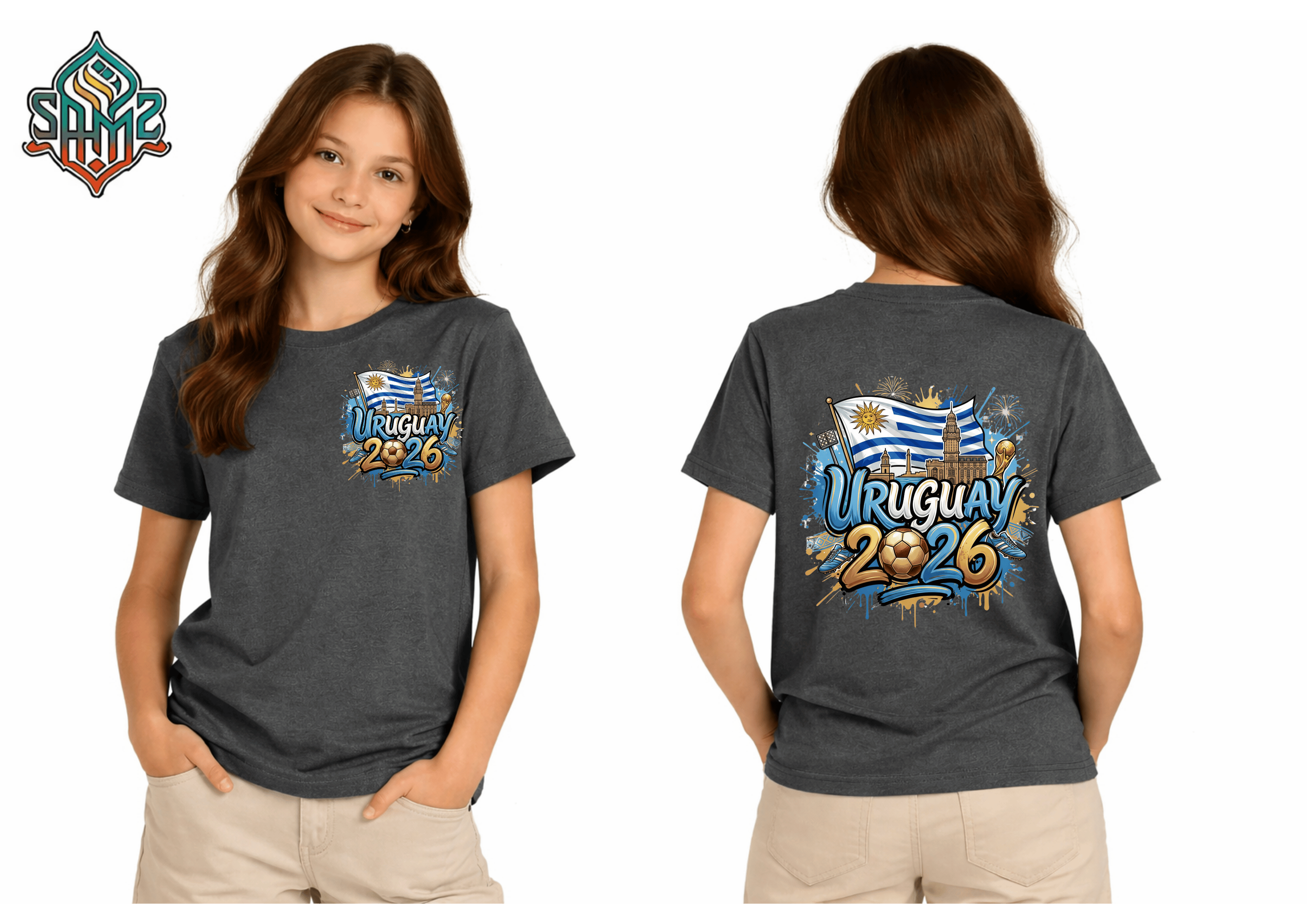 Uruguay 2026  – Premium DTF Transfer for FIFA World Cup 2026 Fan Shirts Germany | SAMZ 24