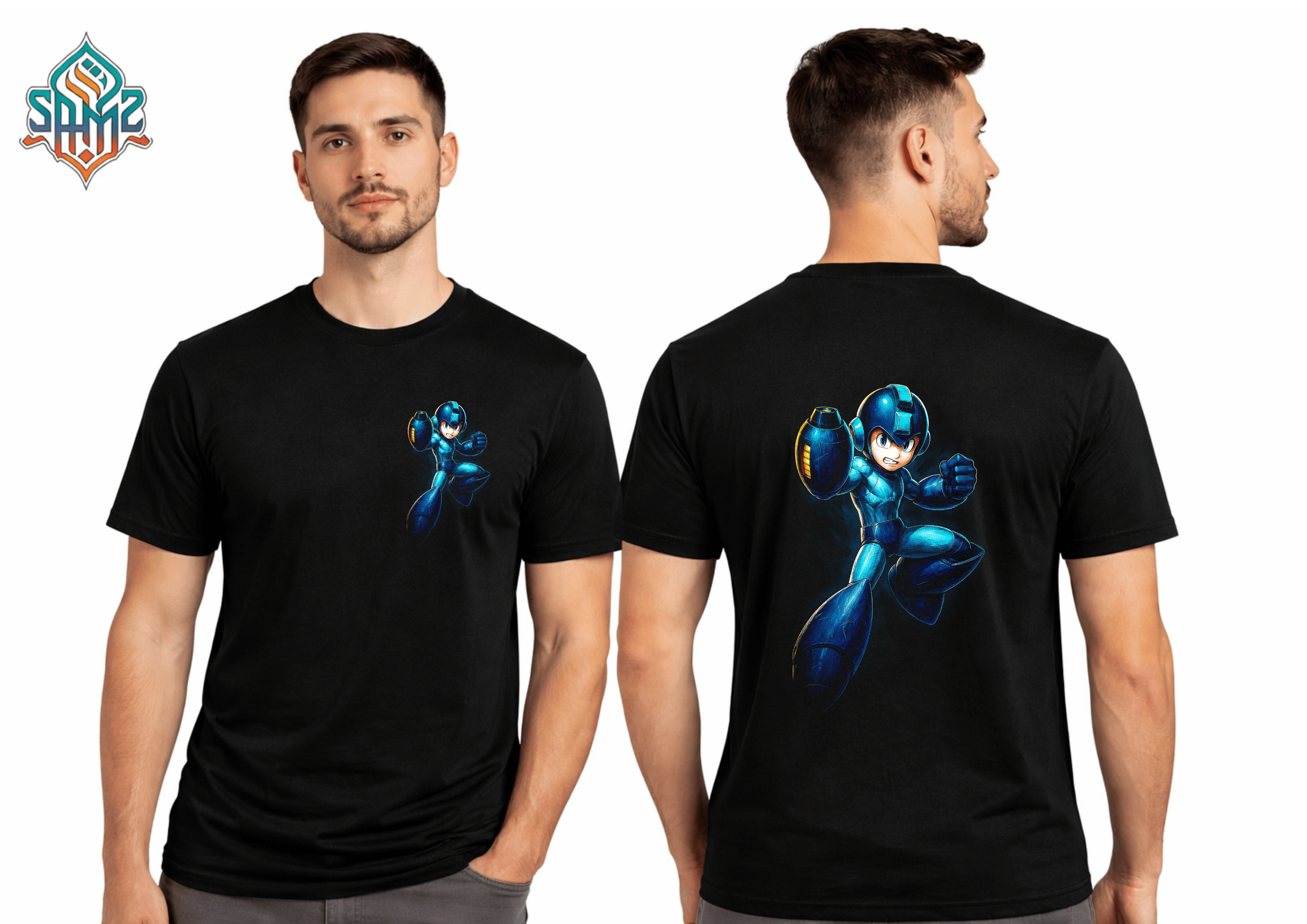 Anime Hero Fighter – Premium DTF Transfer Print for T-Shirts | Custom Heat Transfer Design Unisex | High Quality Shirt Printing | SAMZ 24