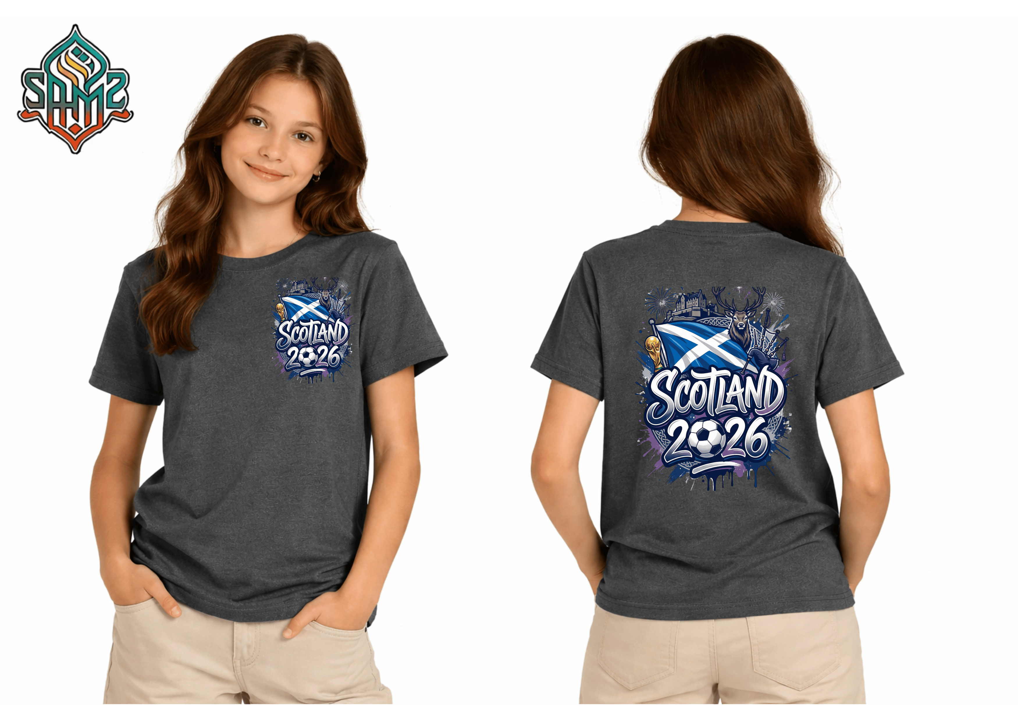 Scotland 2026  – Premium DTF Transfer for FIFA World Cup 2026 Fan Shirts Germany | SAMZ 24
