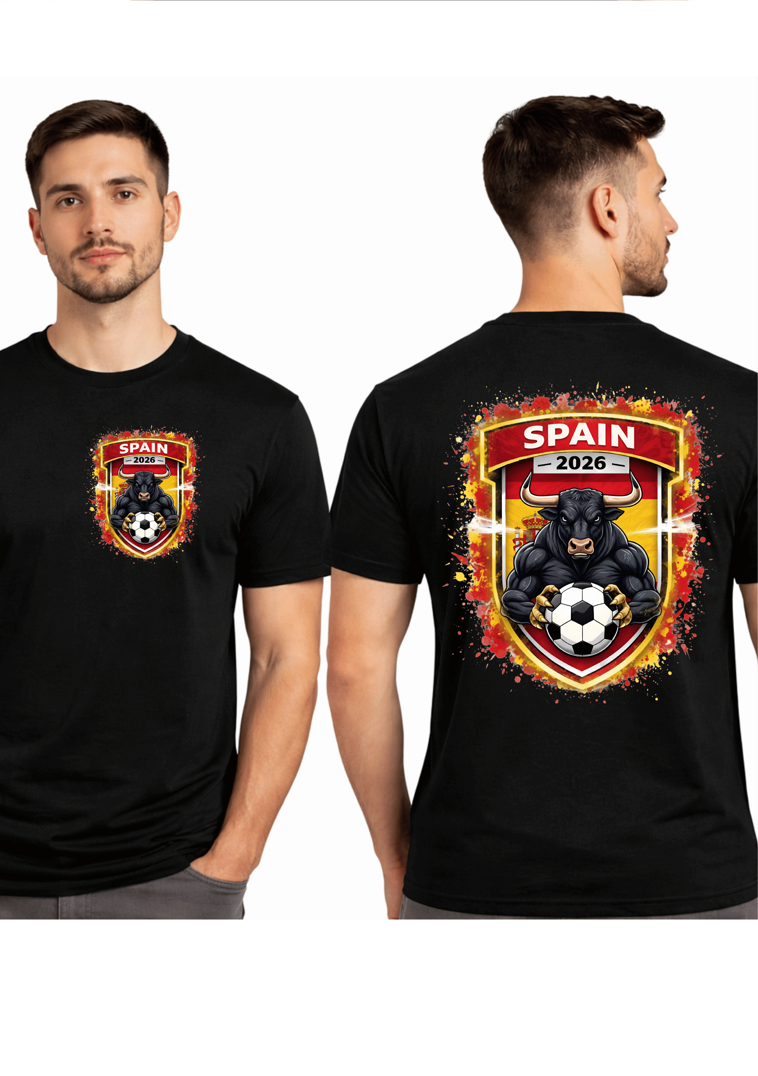 Spain 2026 – Premium DTF Transfer for FIFA World Cup 2026 Fan Shirts Germany | SAMZ 24