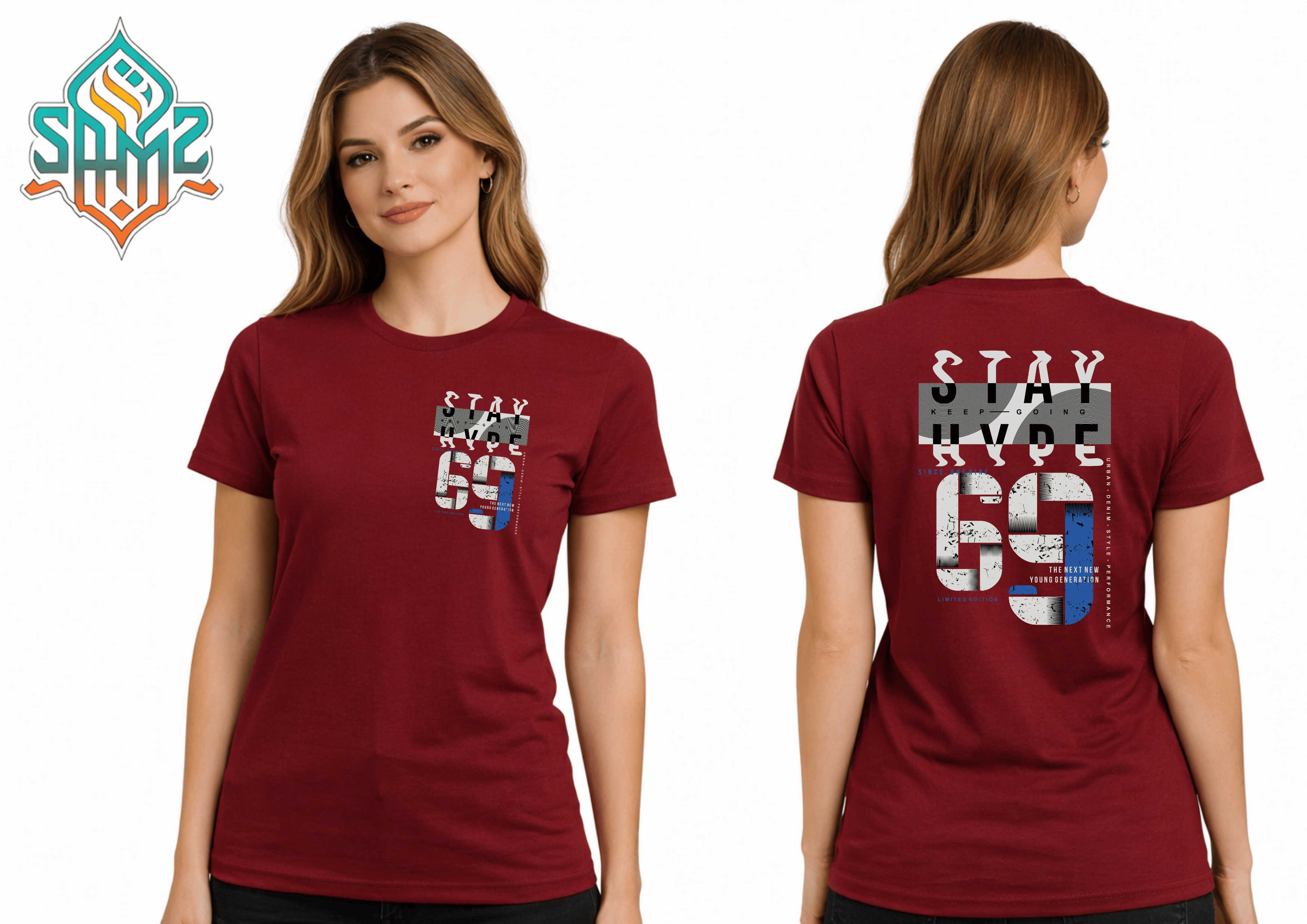 Stay Hype Urban – Premium DTF Transfer Print for T-Shirts | Custom Heat Transfer Unisex | High Quality Shirt Printing | SAMZ 24