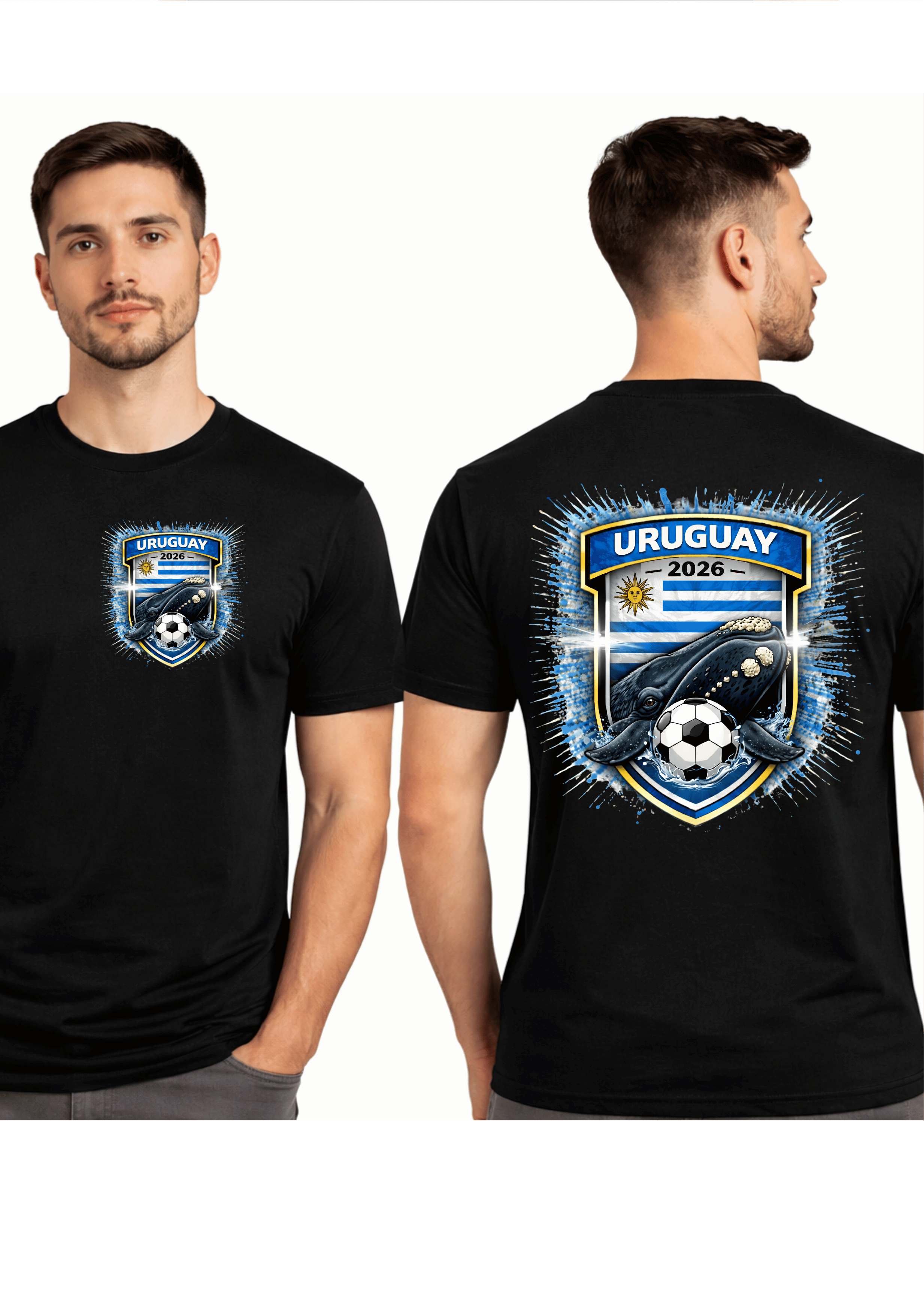 Uruguay 2026 – High Quality Football DTF Print for WM 2026 Apparel Germany | SAMZ 24