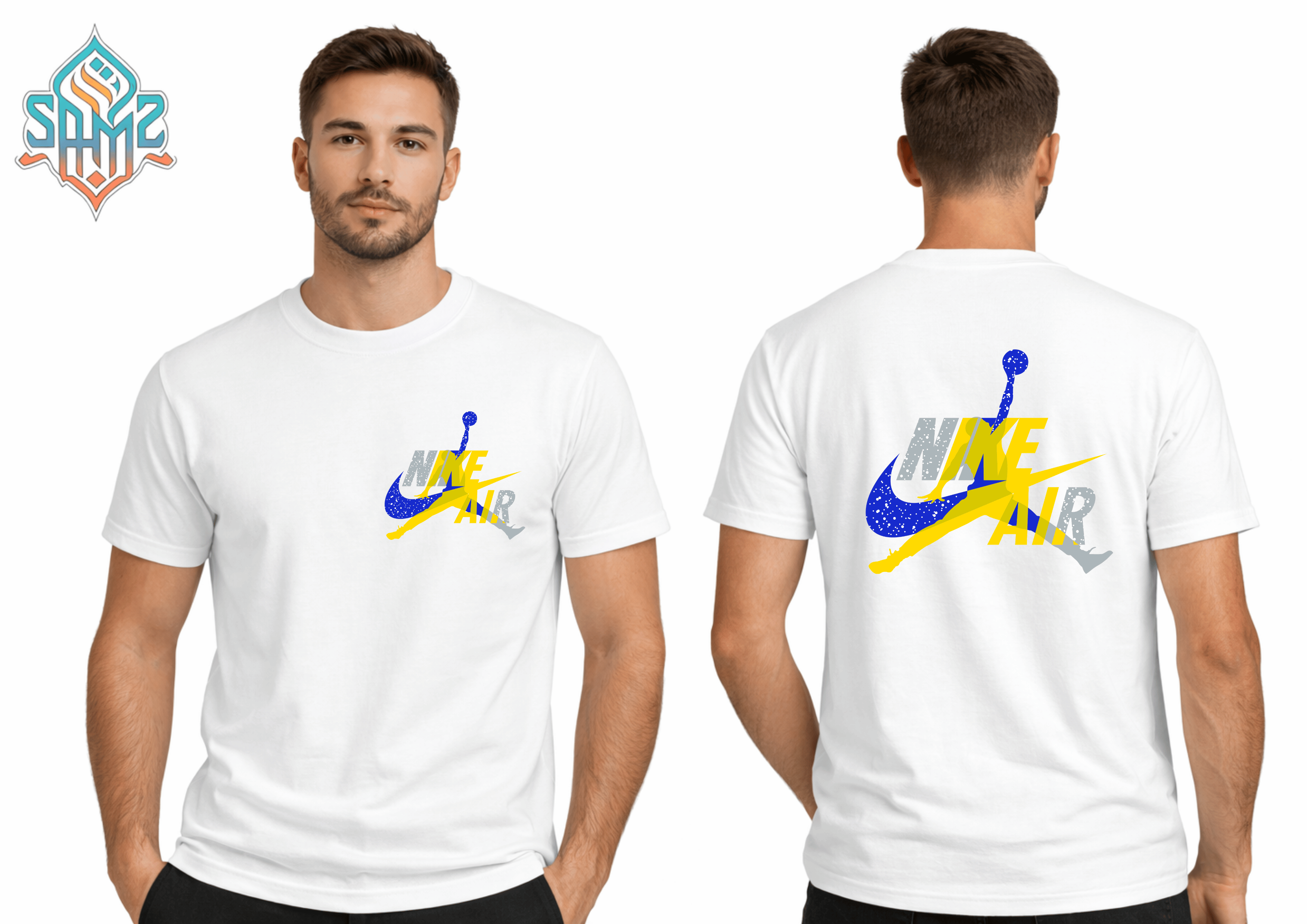 Nike Air Jump – Premium DTF Transfer Print for T-Shirts | Custom Heat Transfer Design Unisex | High Quality Shirt Printing | SAMZ 24