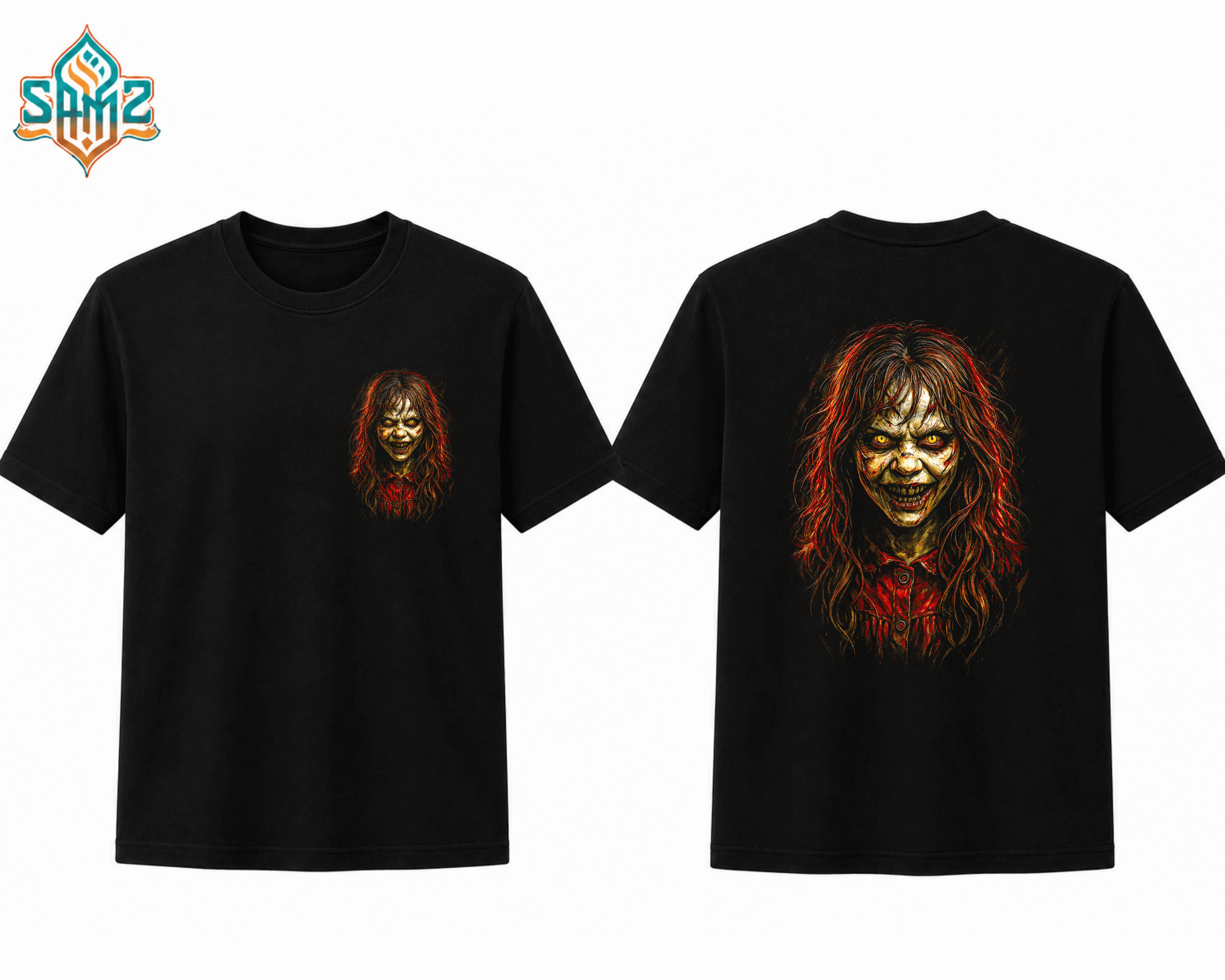 MacNeil The Exorcist 1973 – Premium DTF Transfer Print for T-Shirts | Custom Heat Transfer Design Unisex | High Quality Shirt Printing | SAMZ 24