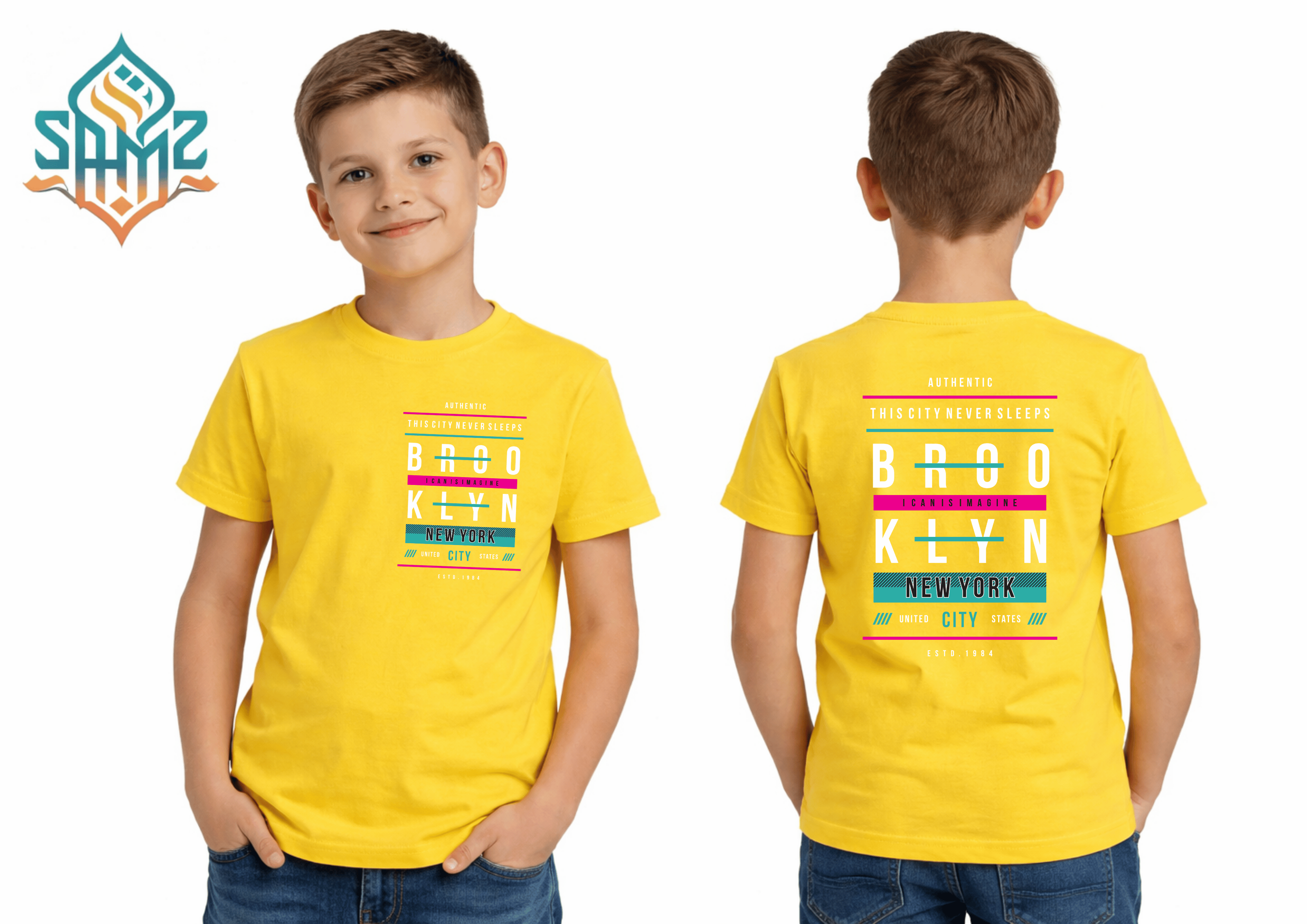 This City Never Sleeps  – Premium DTF Transfer Print for T-Shirts | Custom Heat Transfer Unisex | High Quality Shirt Printing | SAMZ 24