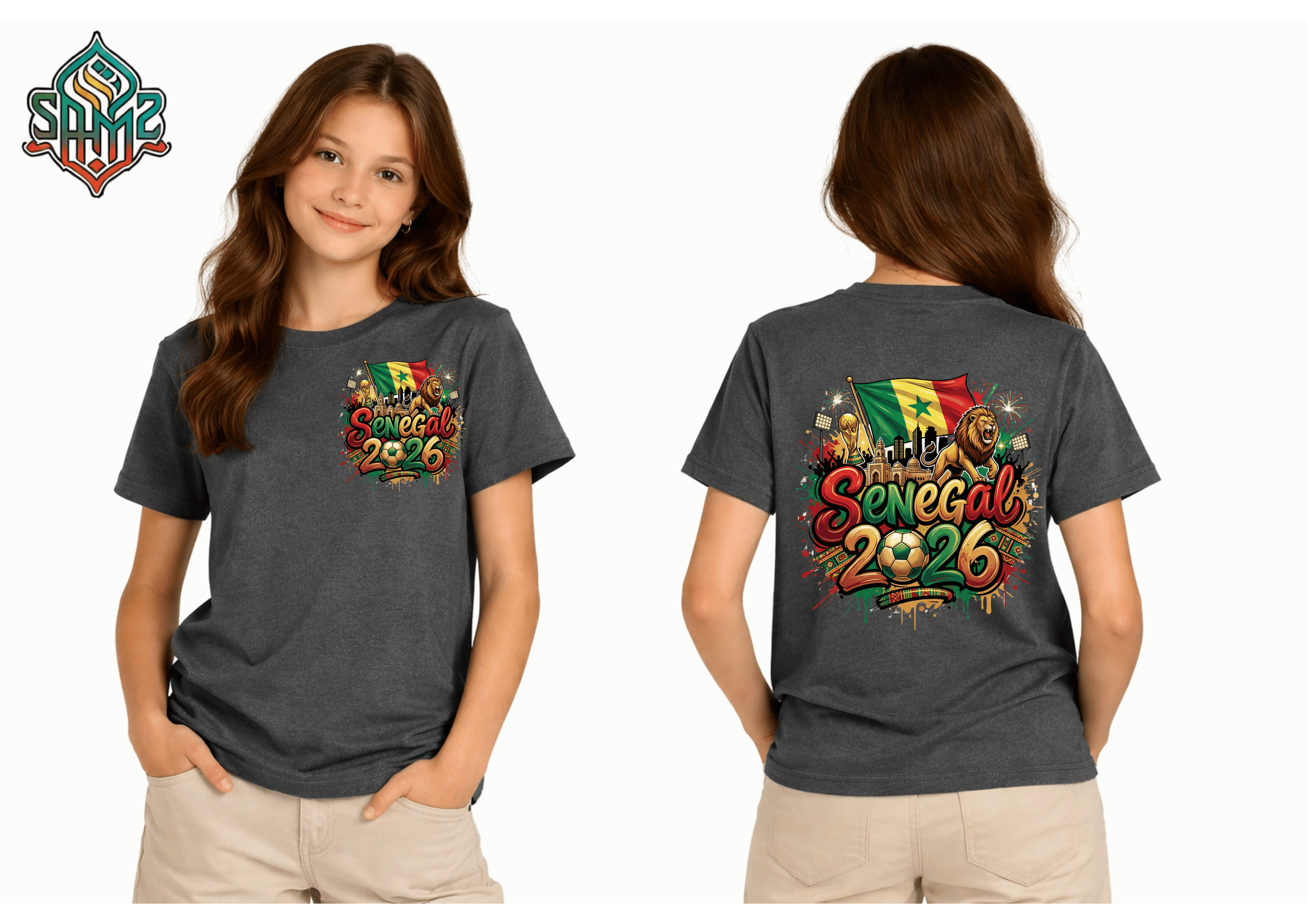 Senegal 2026 – Premium DTF Transfer for FIFA World Cup 2026 Fan Shirts Germany | SAMZ 24