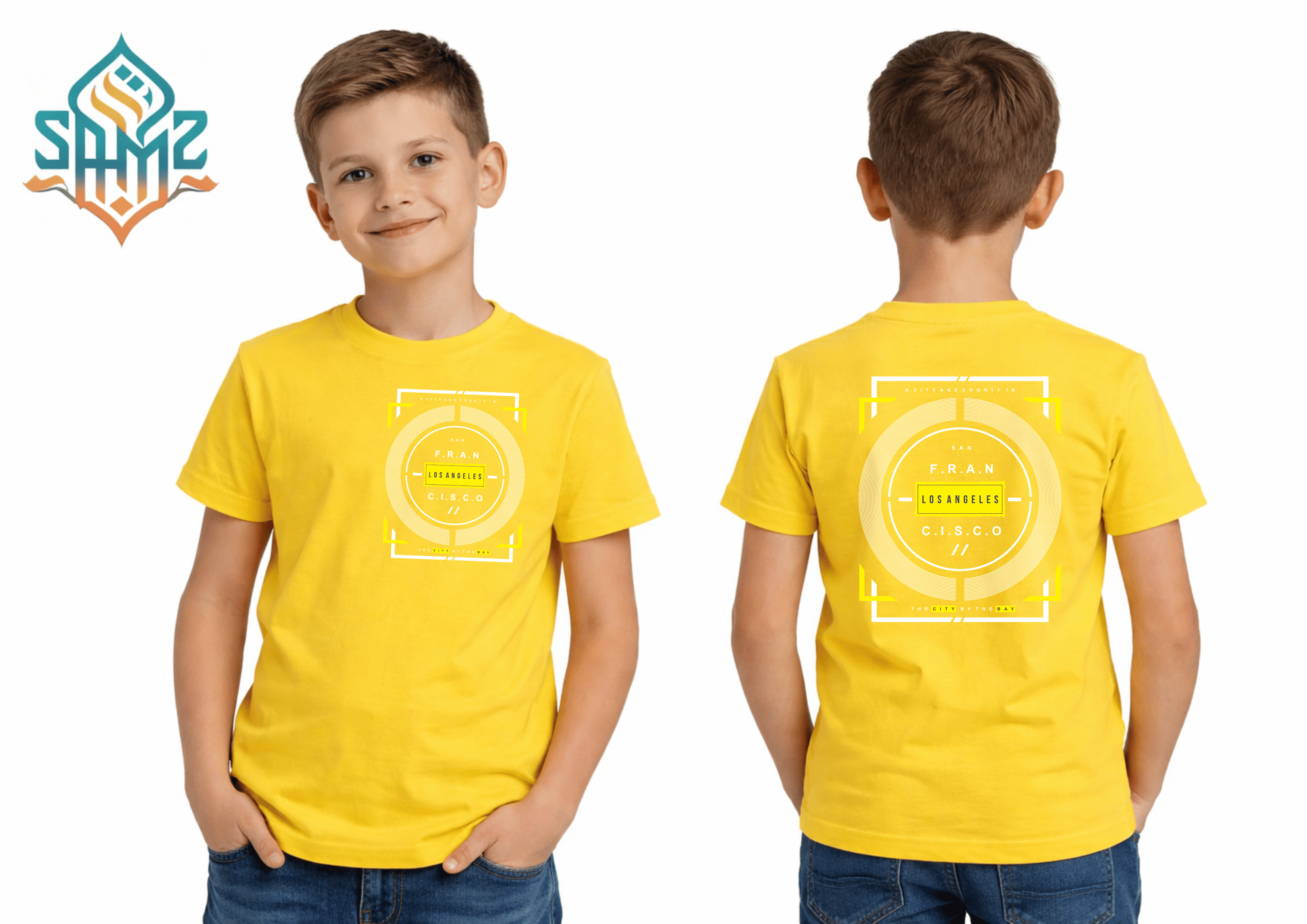 Los Angeles – Premium DTF Transfer Print for T-Shirts | Custom Heat Transfer Design Unisex | High Quality Shirt Printing | SAMZ 24