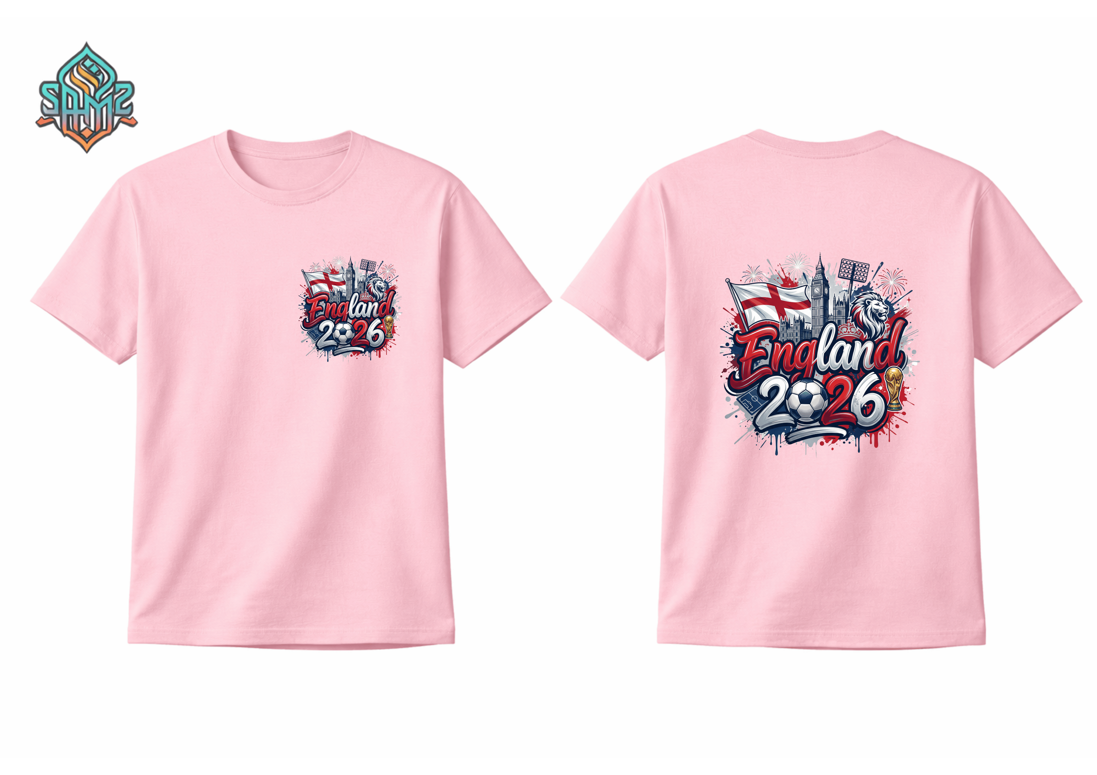 England 2026 – Premium DTF Transfer for FIFA World Cup 2026 Fan Shirts Germany | SAMZ 24