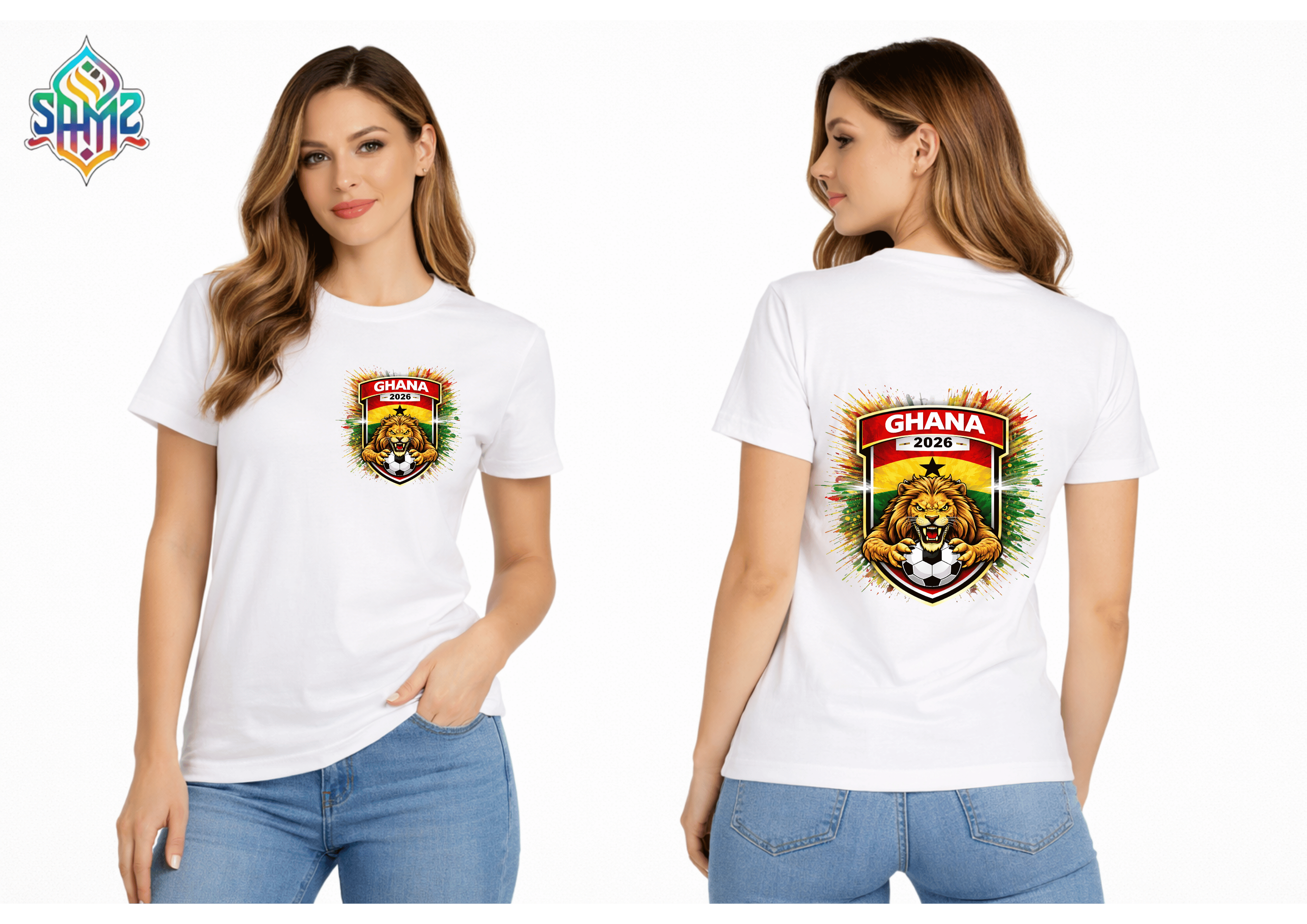 Ghana 2026 – Premium DTF Transfer for FIFA World Cup 2026 Fan Shirts Germany | SAMZ 24