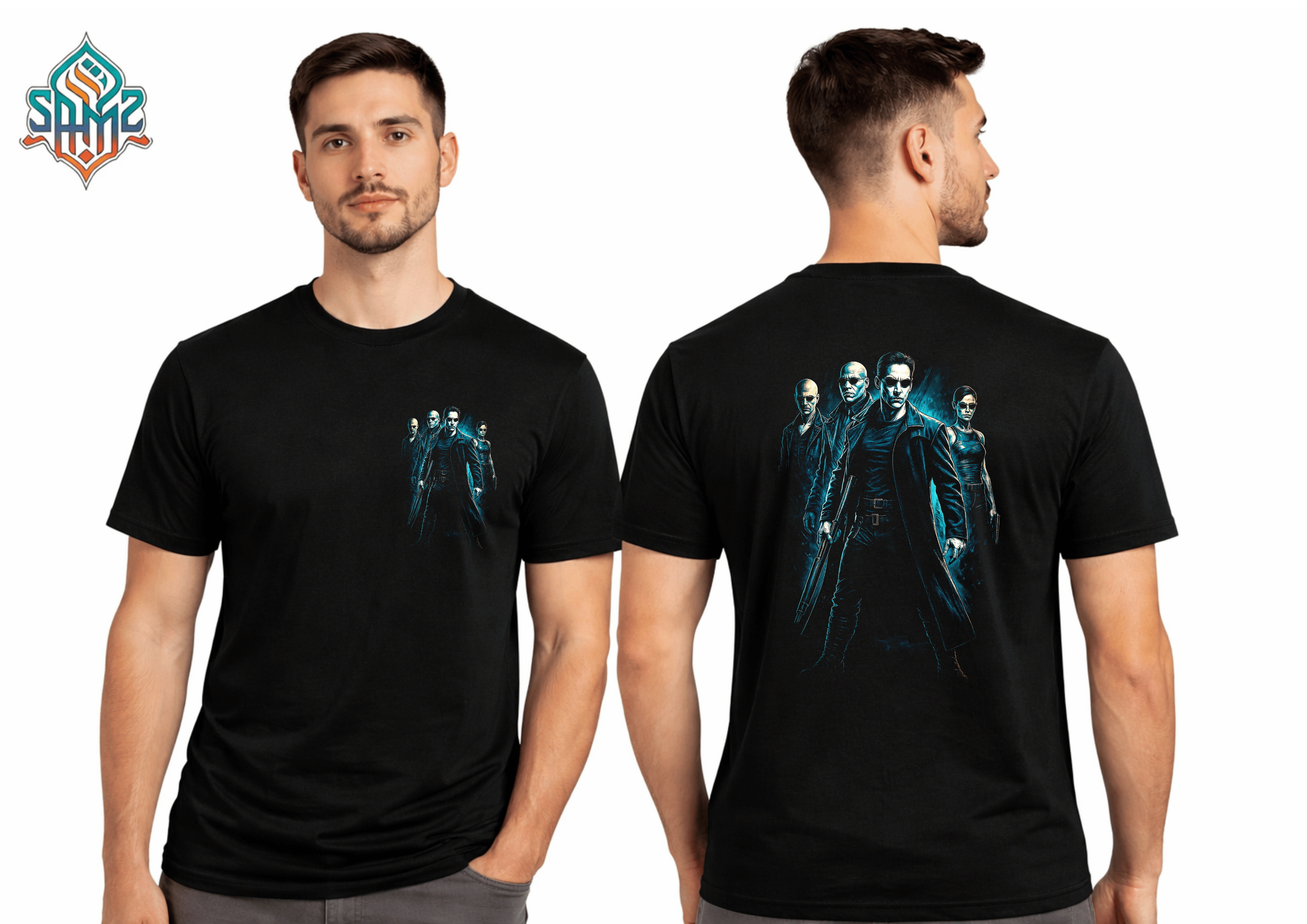 The Matrix – Premium DTF Transfer Print for T-Shirts | Custom Heat Transfer Design Unisex | High Quality Shirt Printing | SAMZ 24