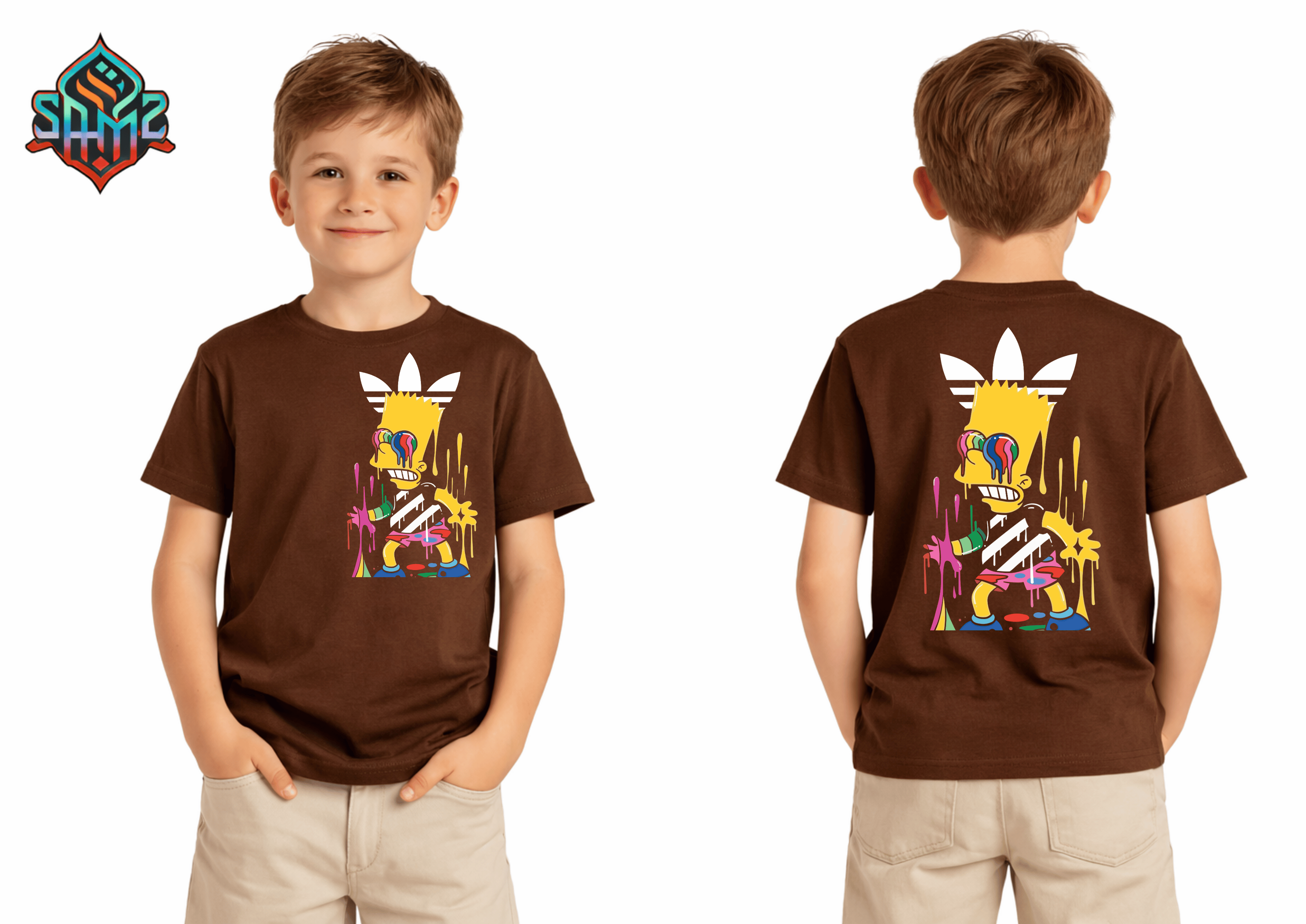 Simpson – Premium DTF Transfer Print for T-Shirts | Custom Heat Transfer Design for Men Women Kids | High Quality Graphic Shirt Printing | SAMZ 24