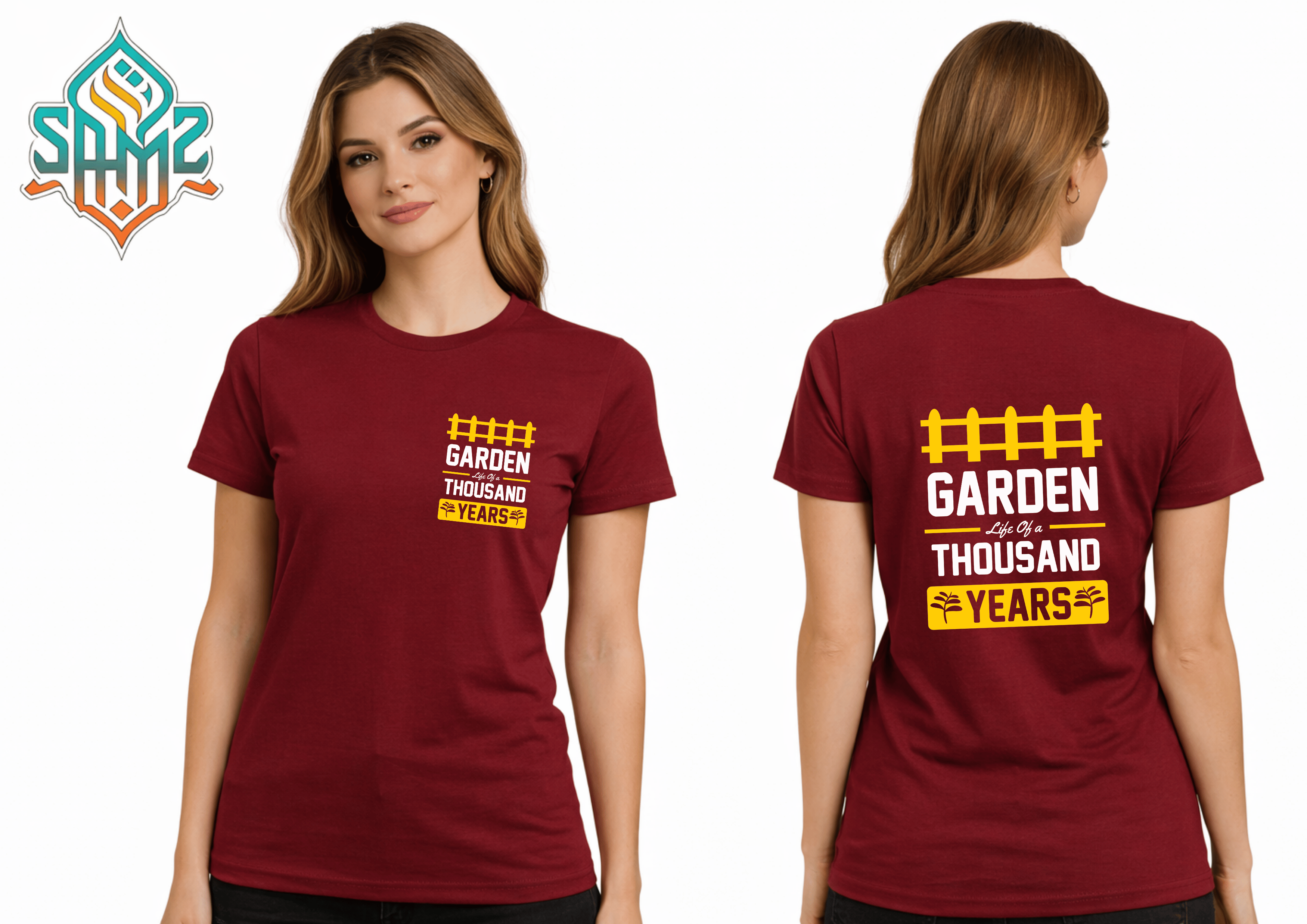 Garden Life Of A Thousand Years – Premium DTF Transfer Print for T-Shirts | Custom Heat Transfer Unisex | High Quality Shirt Printing | SAMZ 24