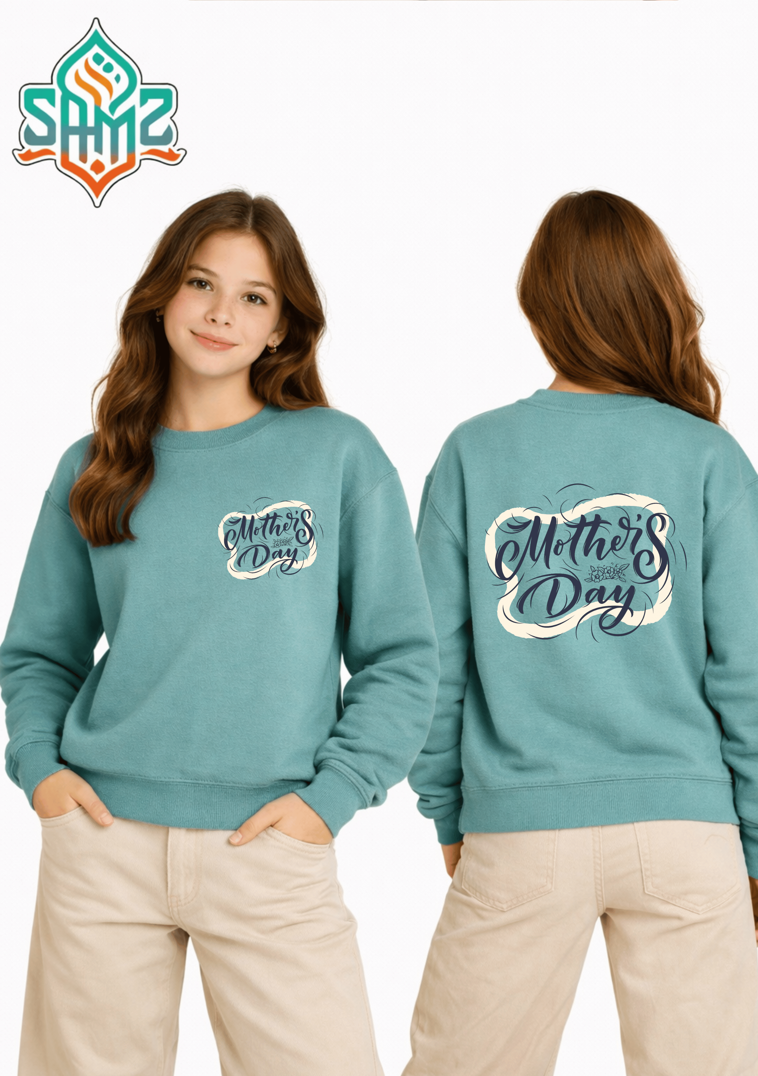 Mother’s Day Classic Frame – Premium DTF Transfer Print for T-Shirts | Custom Heat Transfer Unisex | High Quality Shirt Printing | SAMZ 24
