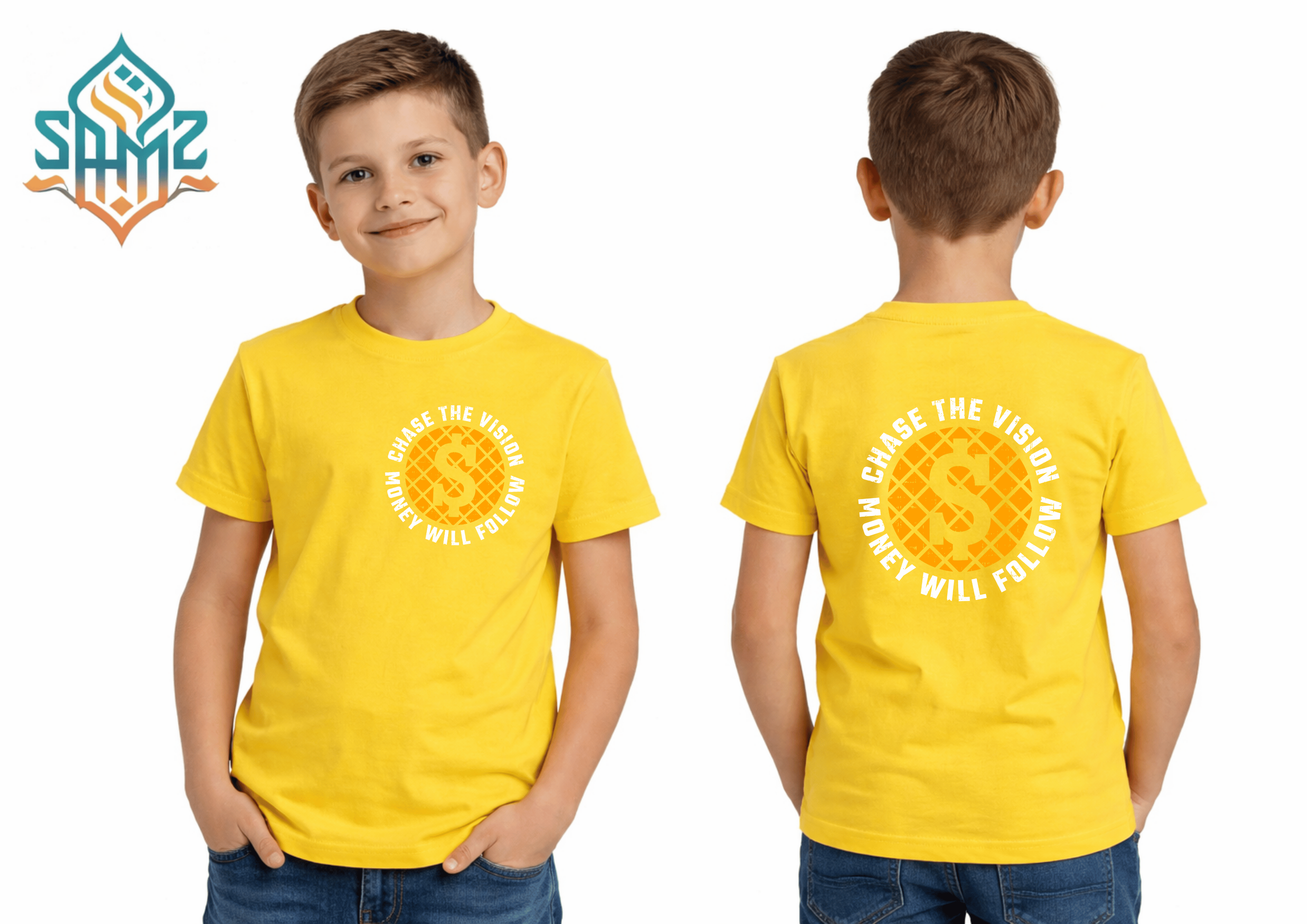 Money Vision – Premium DTF Transfer Print for T-Shirts | Custom Heat Transfer Design Unisex | High Quality Shirt Printing | SAMZ 24