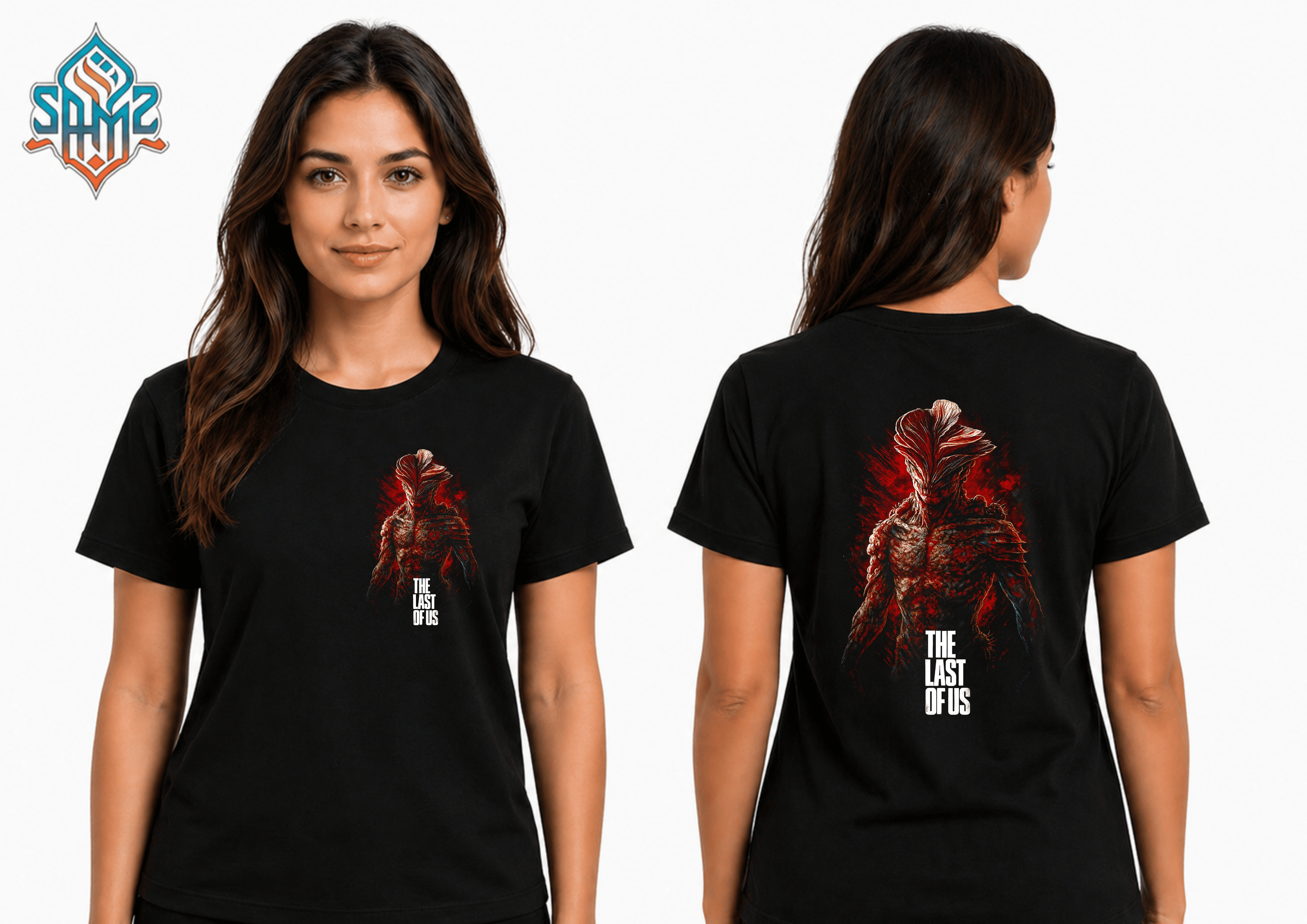 The Last of Us Monstrous Realism – Premium DTF Transfer Print for T-Shirts | Custom Heat Transfer Design Unisex | High Quality Shirt Printing | SAMZ 24