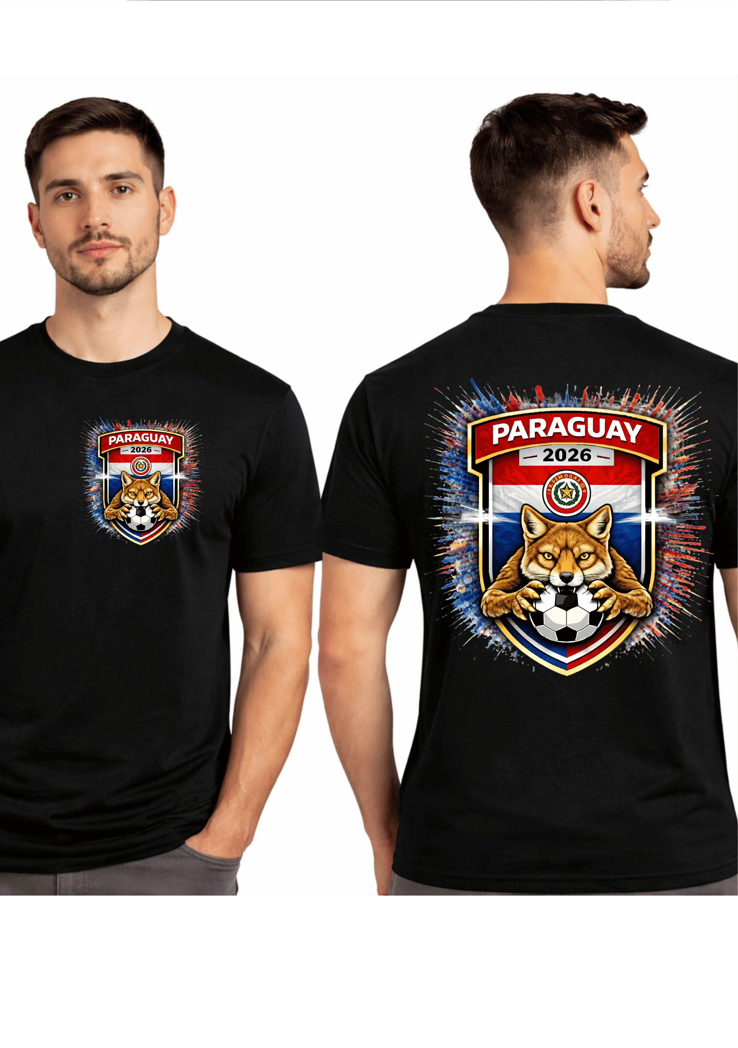 Paraguay 2026 – Premium DTF Transfer for FIFA World Cup 2026 Fan Shirts Germany | SAMZ 24