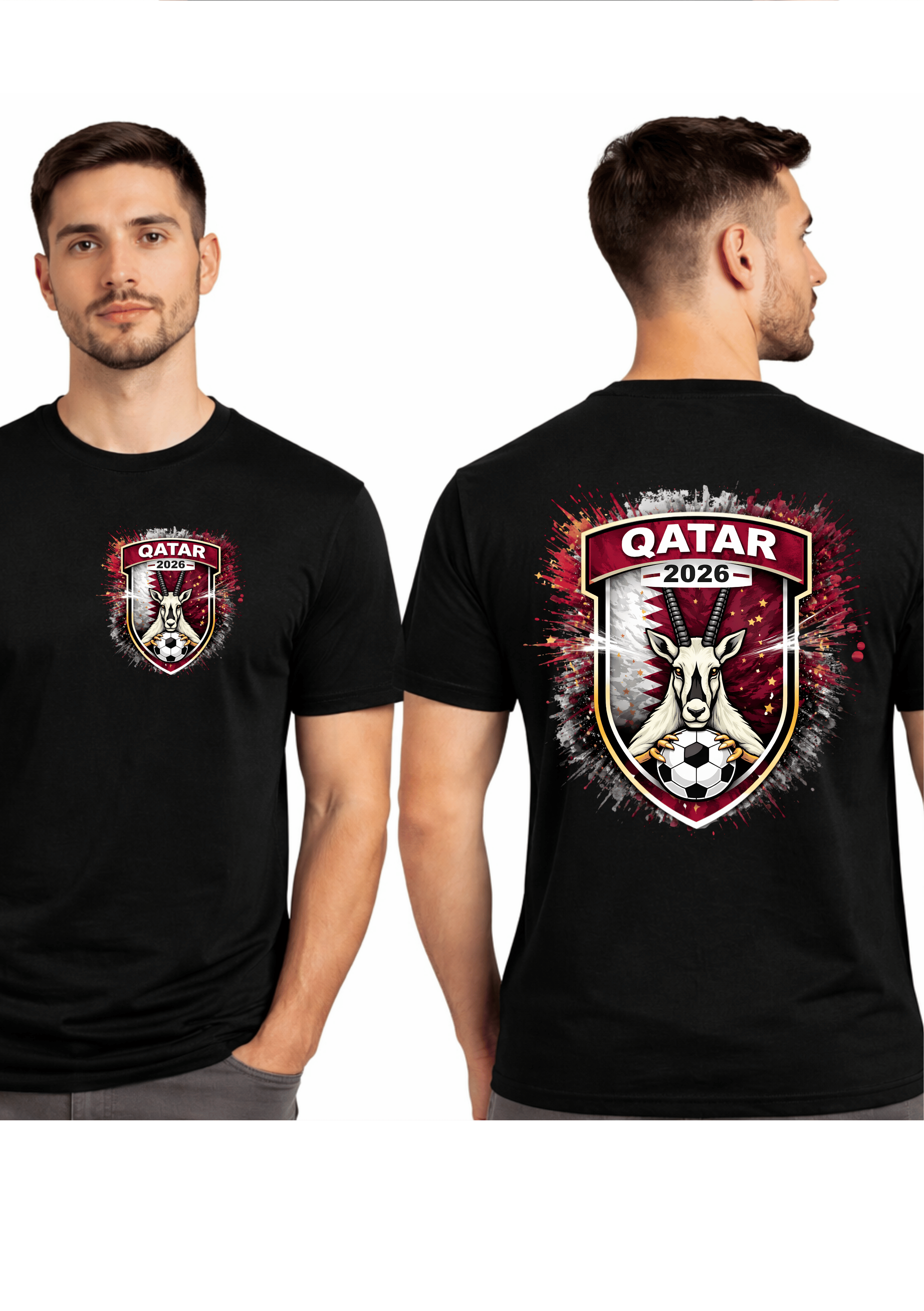 Qatar 2026 – Premium DTF Transfer for FIFA World Cup 2026 Fan Shirts Germany | SAMZ 24