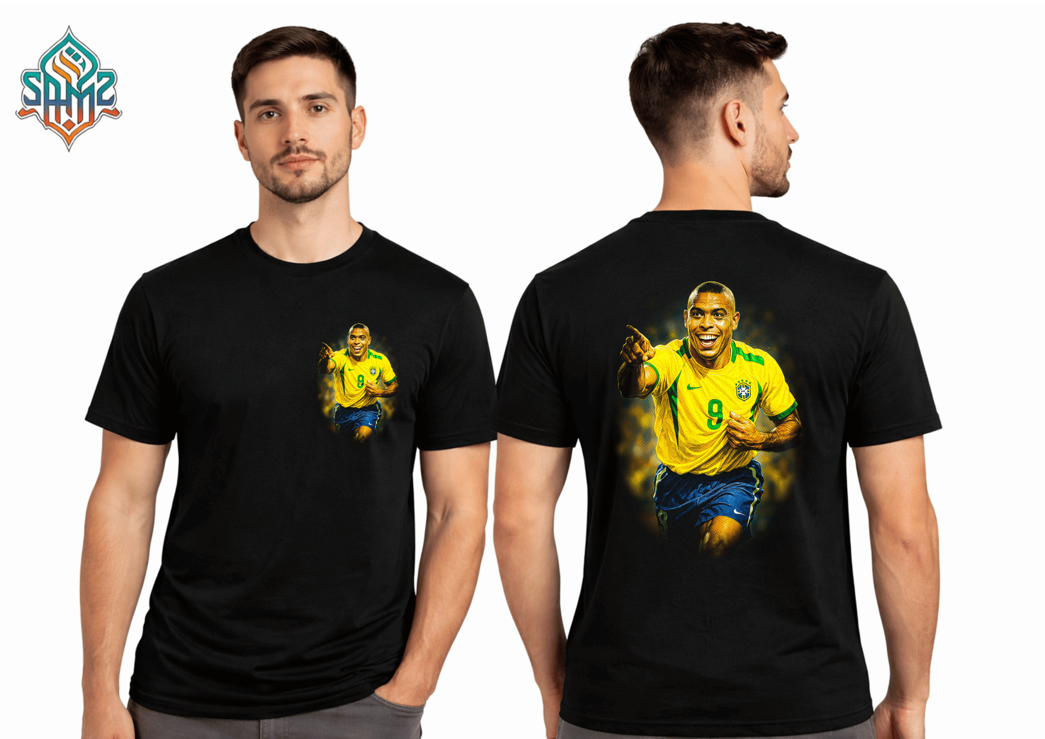 Brazil Champion Player – Premium DTF Transfer Print for T-Shirts | Custom Heat Transfer Design Unisex | High Quality Shirt Printing | SAMZ 24