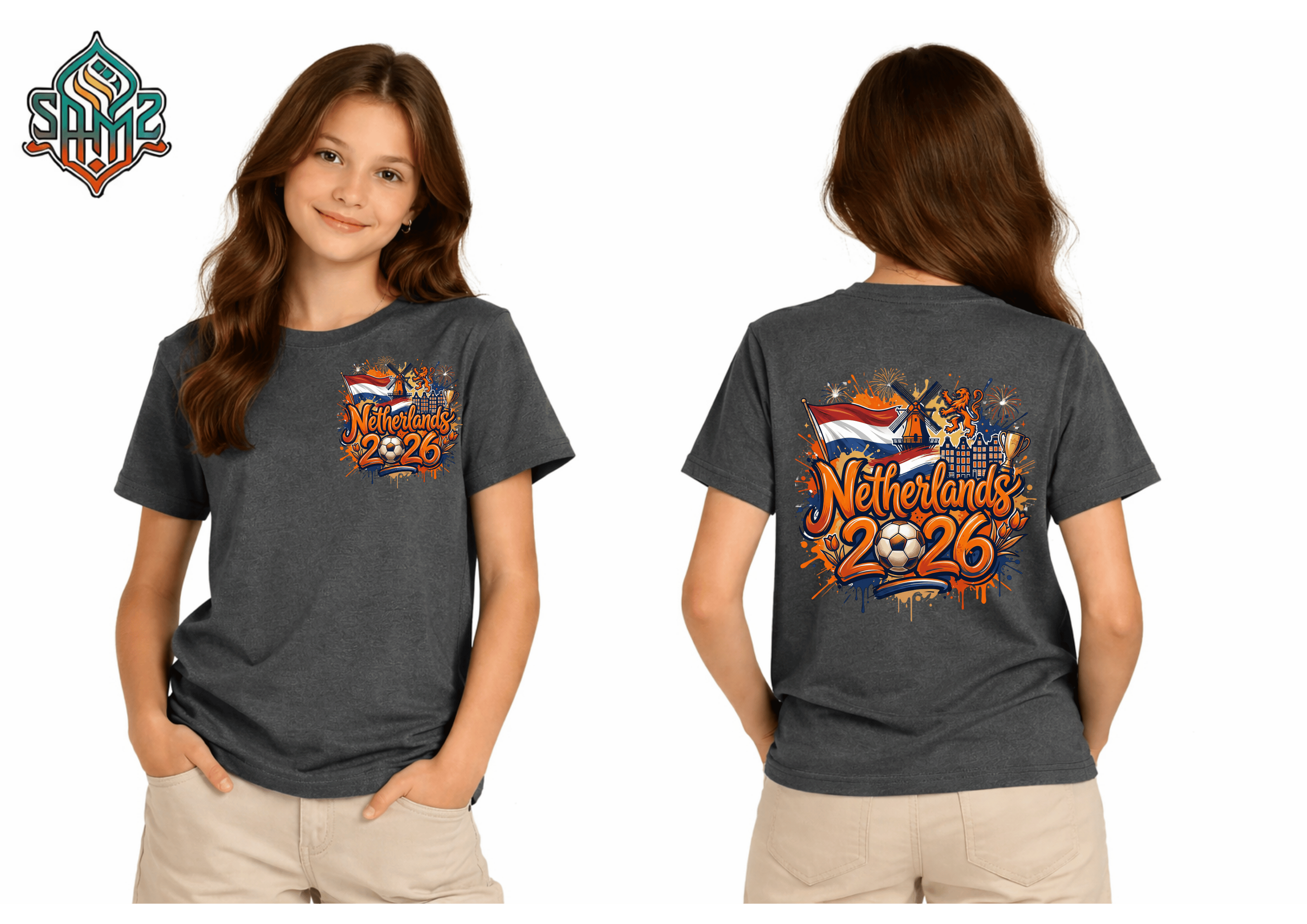Netherlands 2026 – Premium DTF Transfer for FIFA World Cup 2026 Fan Shirts Germany | SAMZ 24
