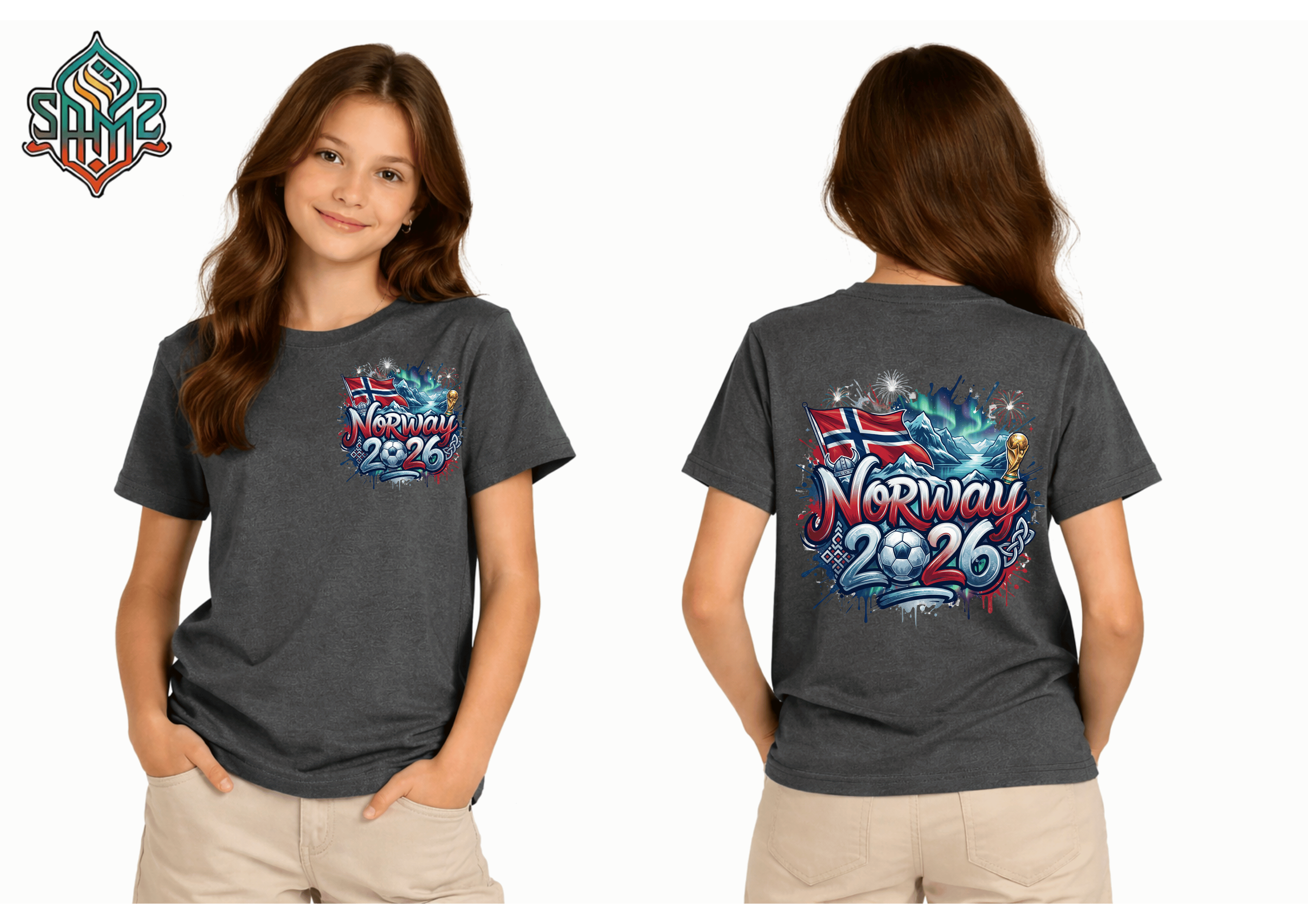 Norway 2026 – Premium DTF Transfer for FIFA World Cup 2026 Fan Shirts Germany | SAMZ 24