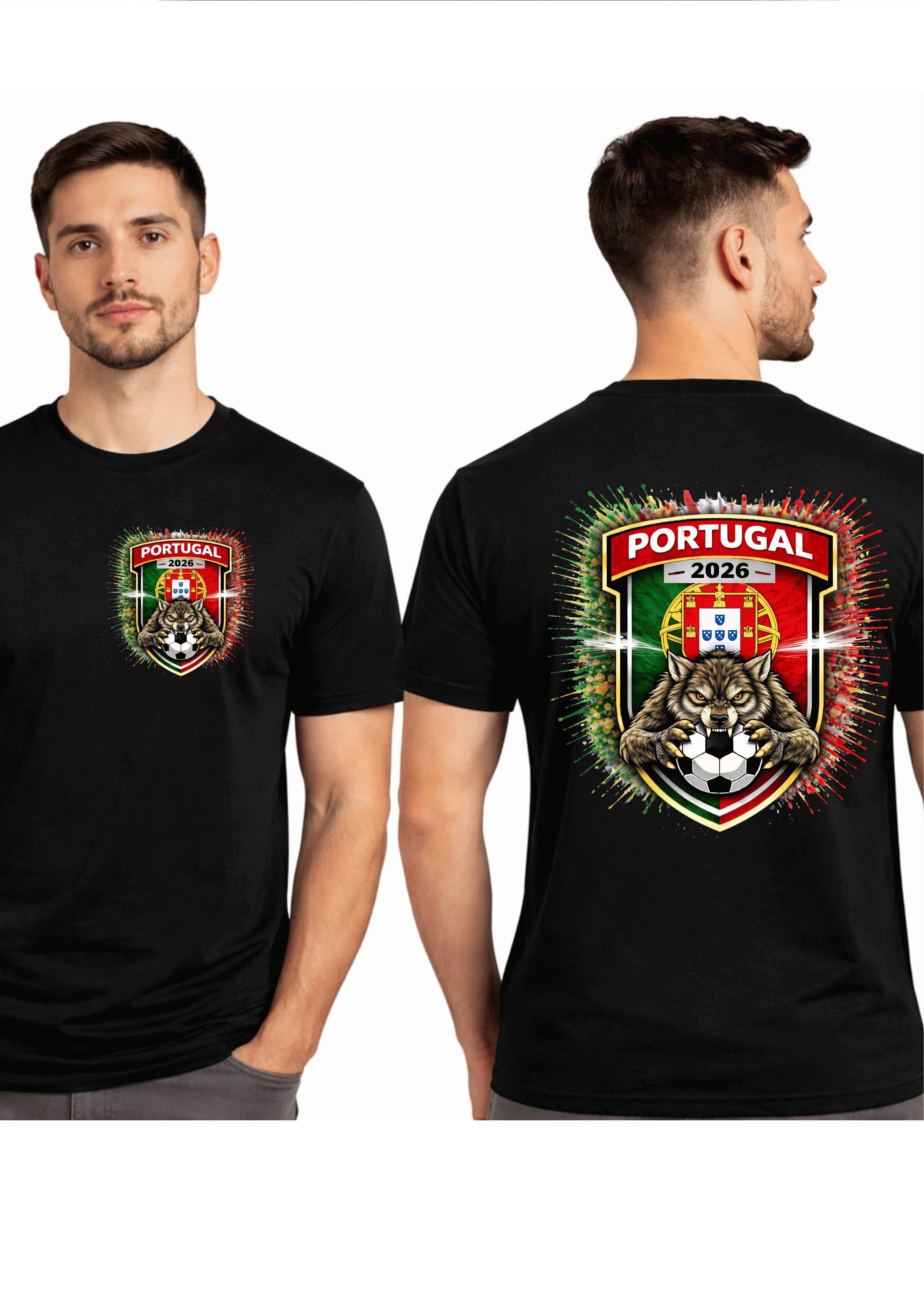 Portugal 2026 – Premium DTF Transfer for FIFA World Cup 2026 Fan Shirts Germany | SAMZ 24