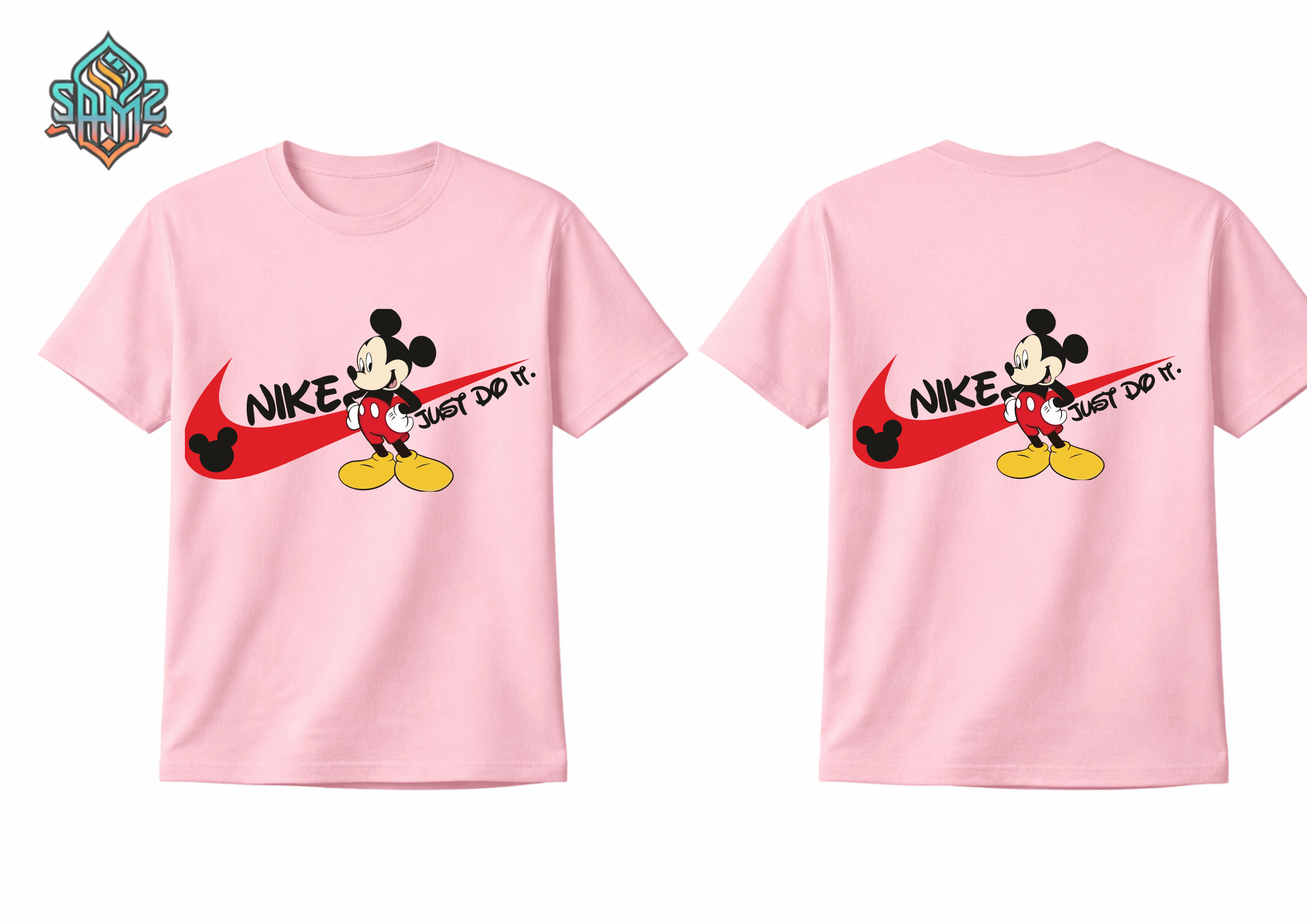 Just Do It Mickey Mouse X Gucci – Premium DTF Transfer Print for T-Shirts | Custom Heat Transfer Design for Men Women Kids | High Quality Graphic Shirt Printing | SAMZ 24