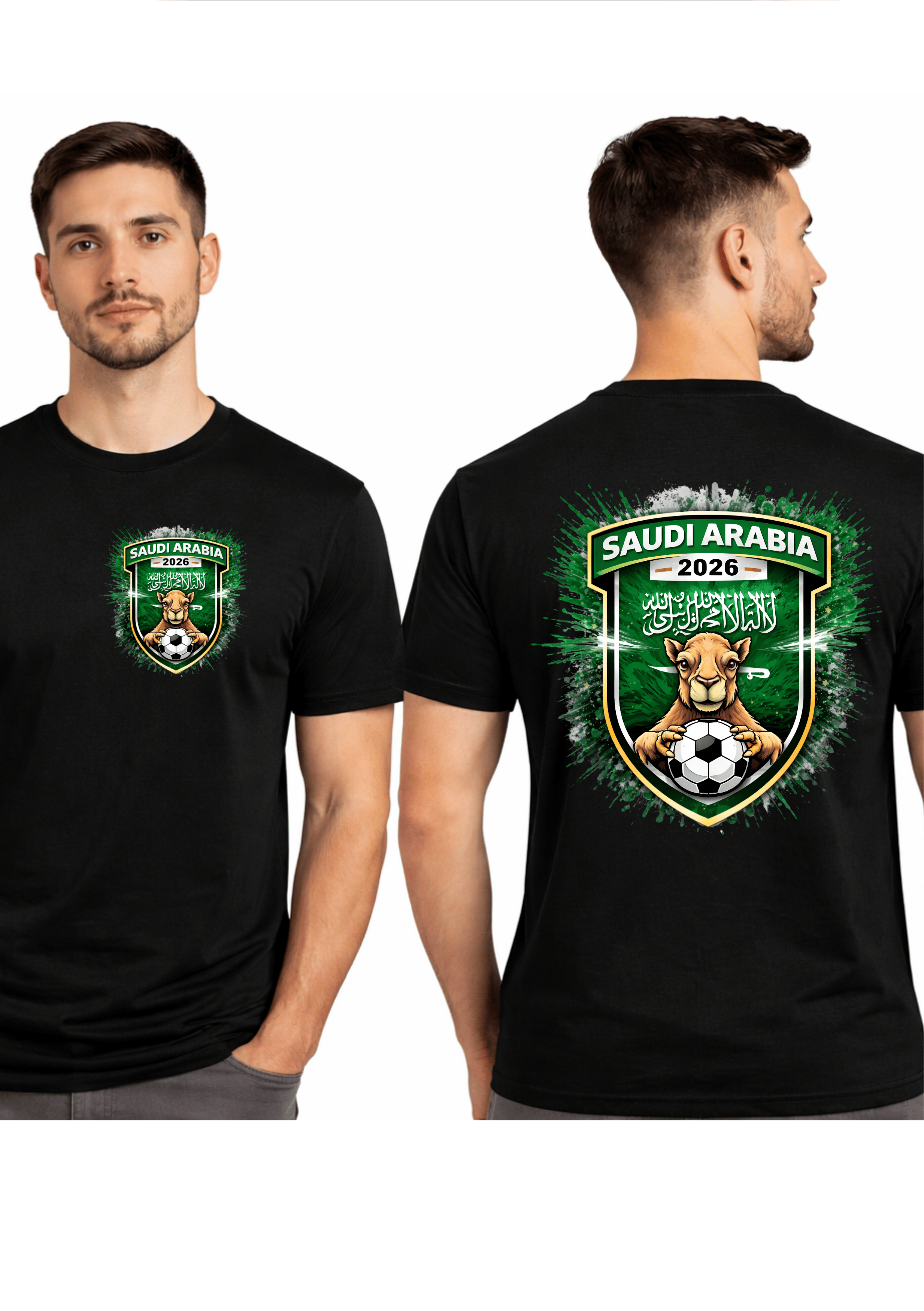 Saudi Arabia 2026 – Premium DTF Transfer for FIFA World Cup 2026 Fan Shirts Germany | SAMZ 24
