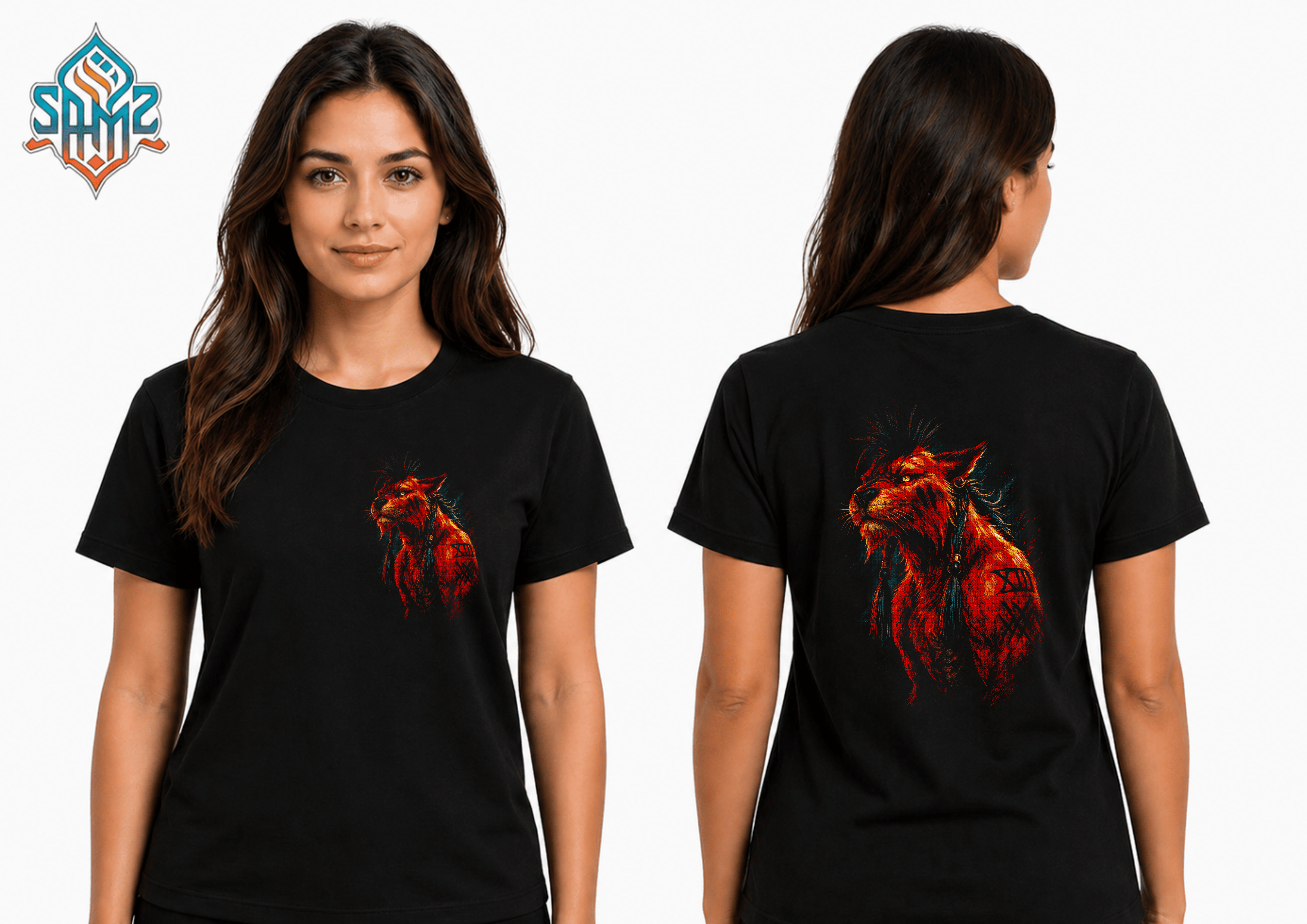RED Xlll  – Premium DTF Transfer Print for T-Shirts | Custom Heat Transfer Design Unisex | High Quality Shirt Printing | SAMZ 24
