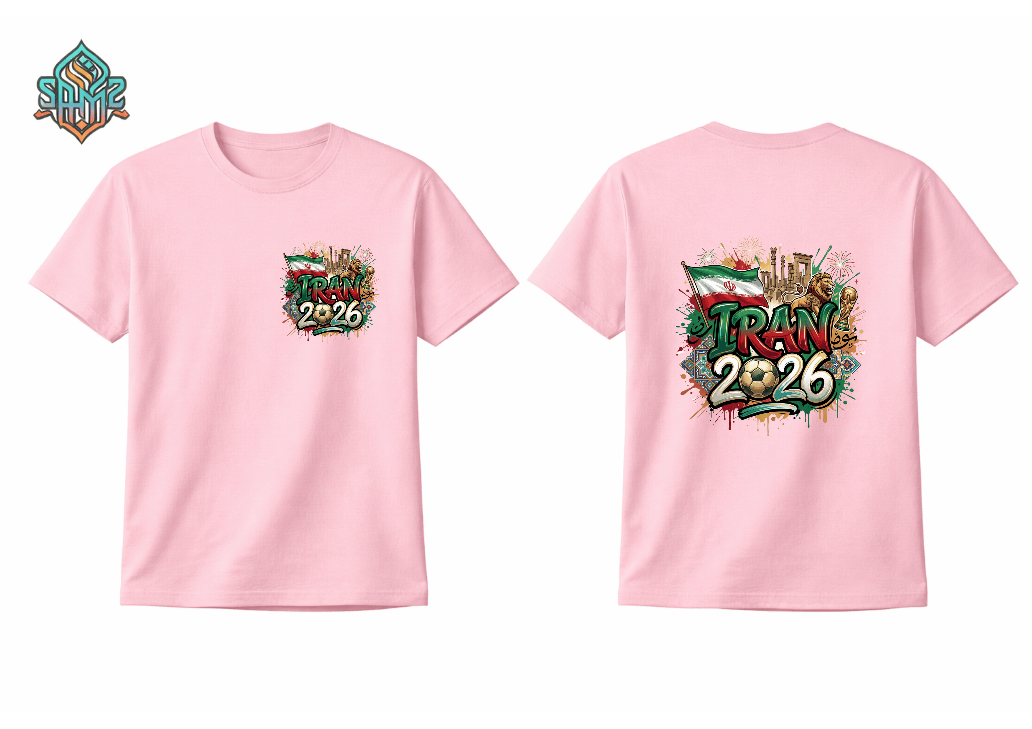 Iran 2026 – Premium DTF Transfer for FIFA World Cup 2026 Fan Shirts Germany | SAMZ 24