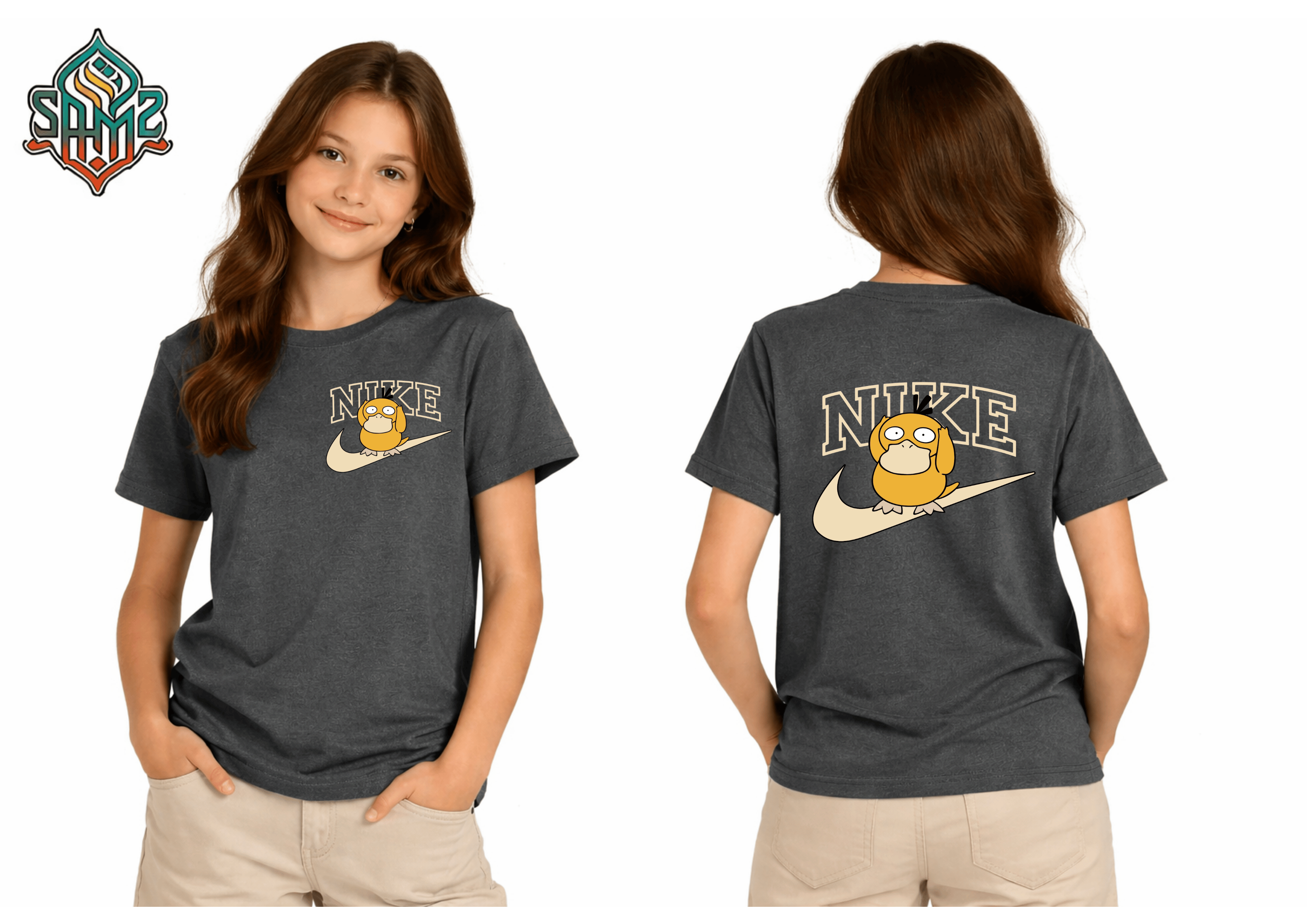 Nike X Angry Bird – Premium DTF Transfer Print for T-Shirts | Custom Heat Transfer Design for Men Women Kids | High Quality Graphic Shirt Printing | SAMZ 24