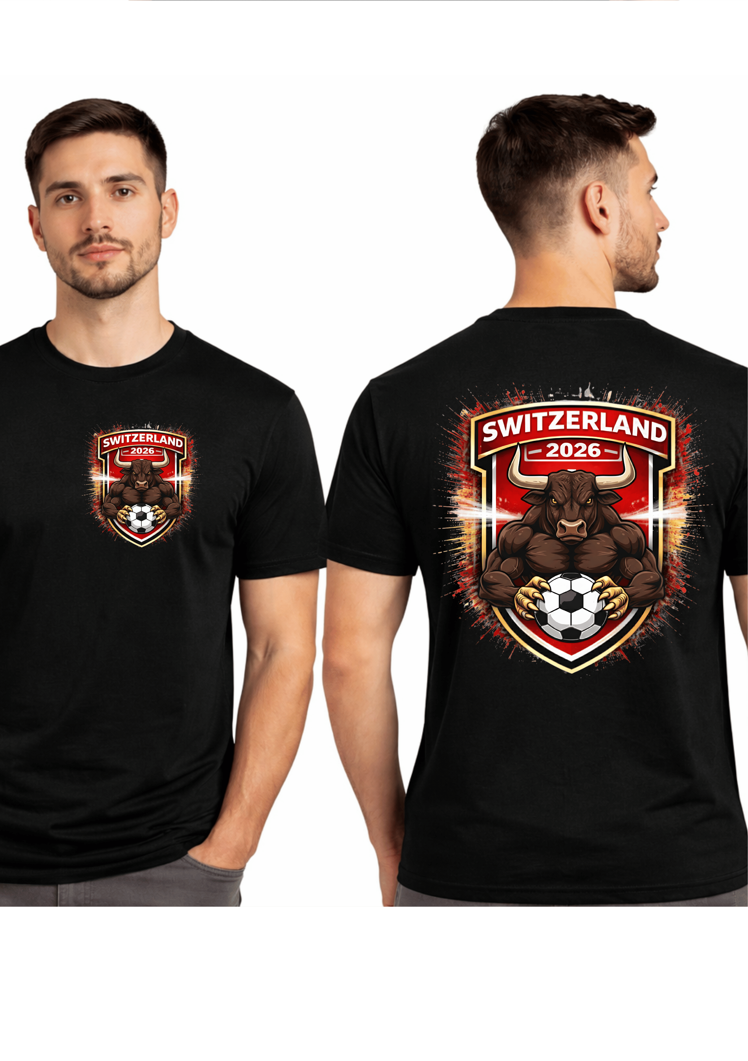 Switzerland 2026 – Premium DTF Transfer for FIFA World Cup 2026 Fan Shirts Germany | SAMZ 24