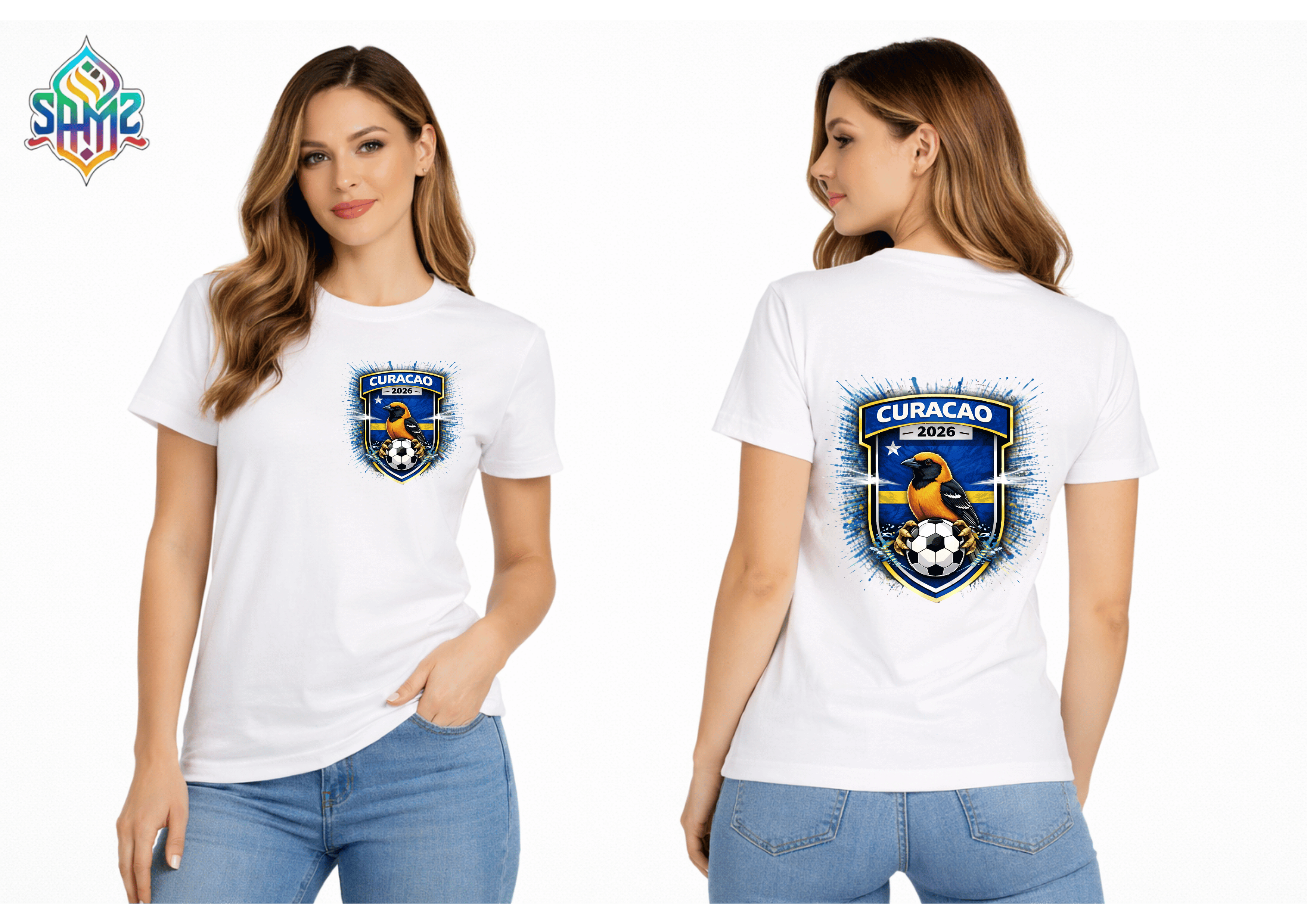 Curacao 2026  – Premium DTF Transfer for FIFA World Cup 2026 Fan Shirts Germany | SAMZ 24