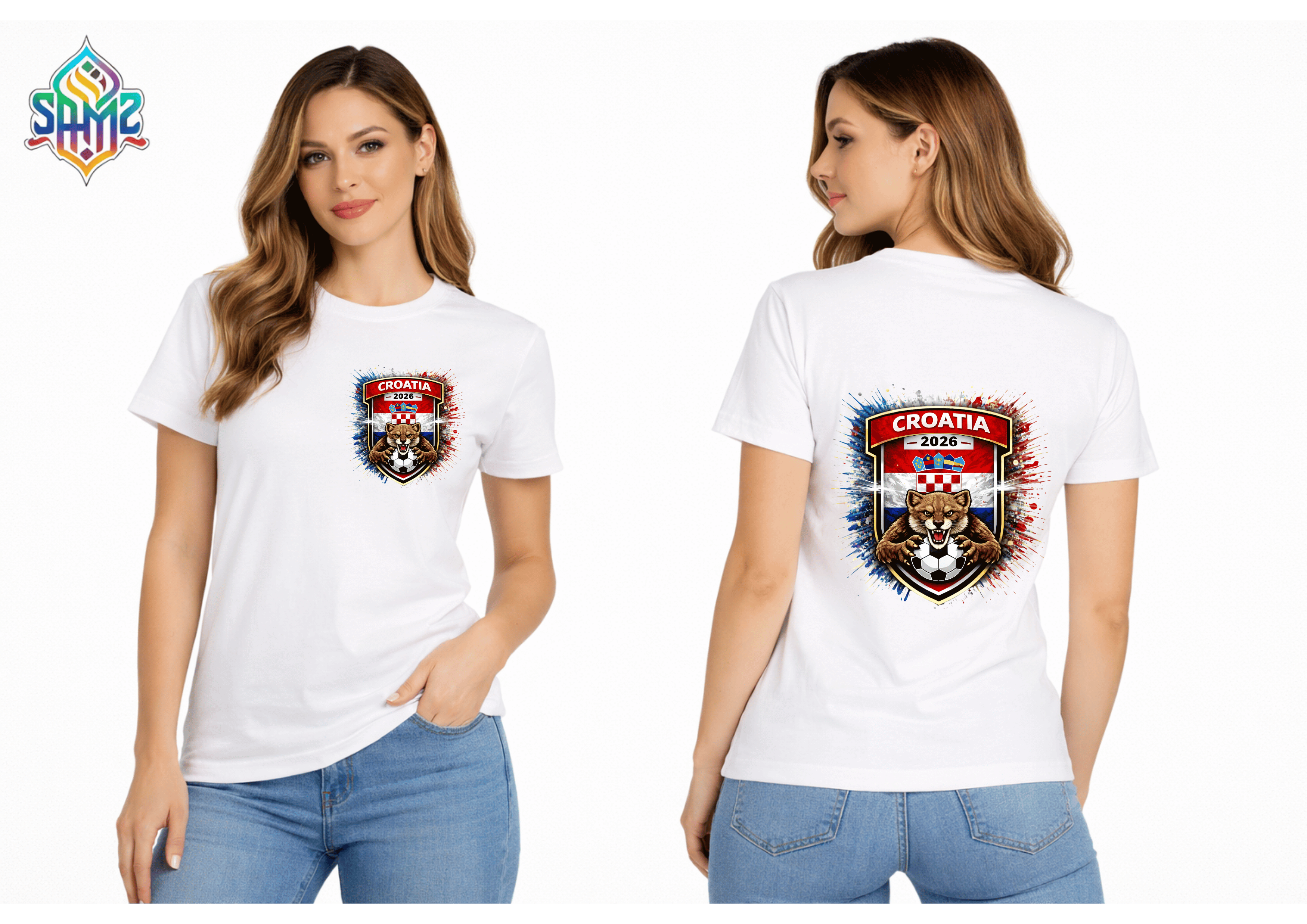 Croatia 2026  – Premium DTF Transfer for FIFA World Cup 2026 Fan Shirts Germany | SAMZ 24
