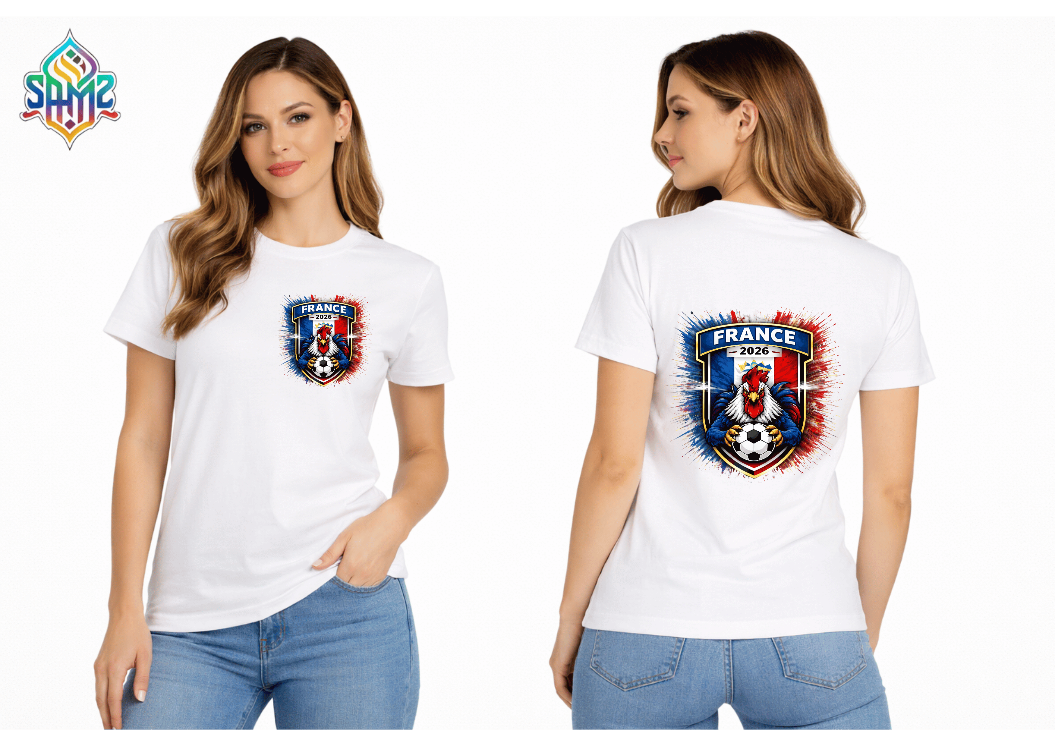France 2026 – Premium DTF Transfer for FIFA World Cup 2026 Fan Shirts Germany | SAMZ 24
