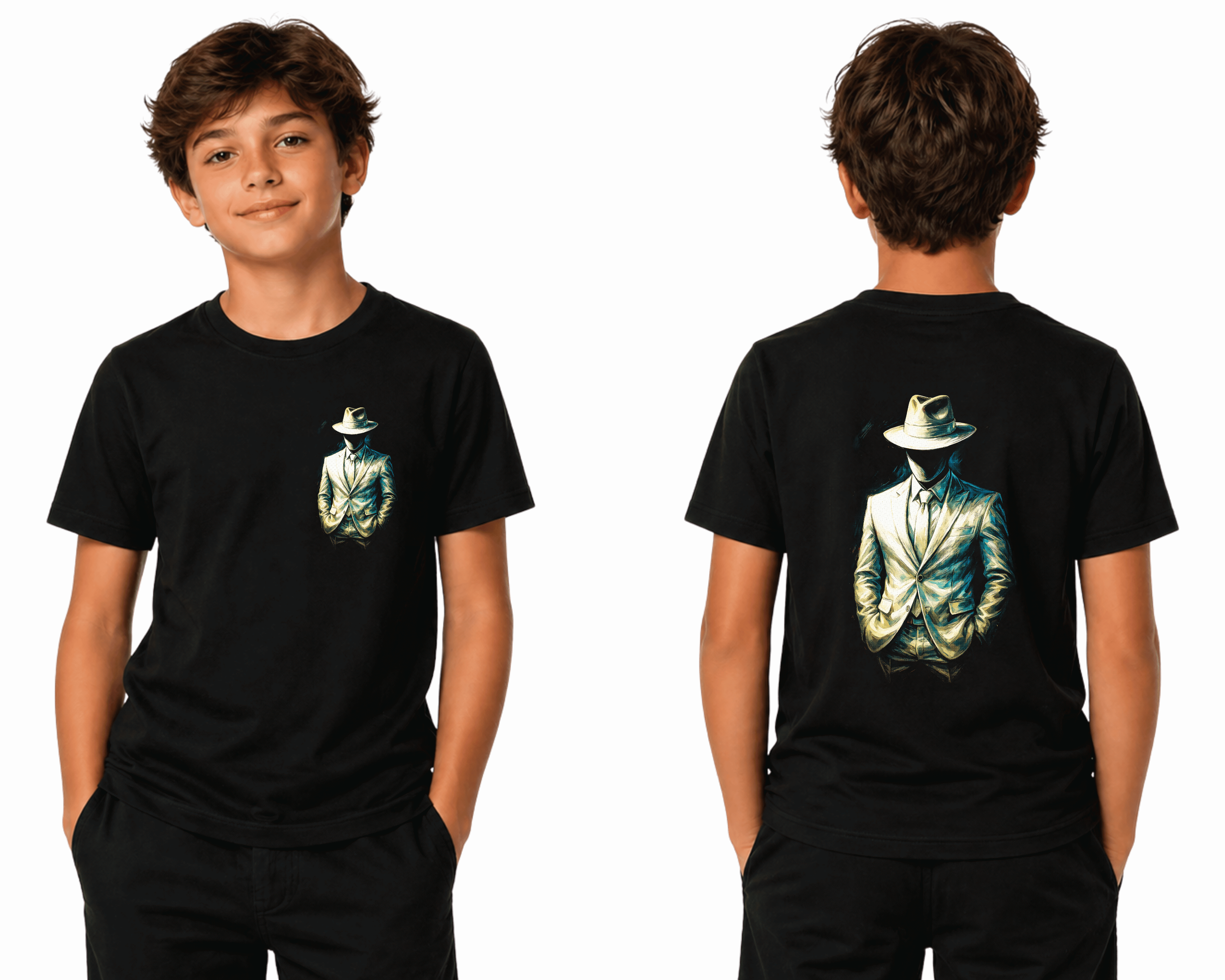 The Mafia Boss - Premium DTF Transfer Print for T-Shirts | Custom Heat Transfer Design Unisex | High Quality Shirt Printing | SAMZ 24