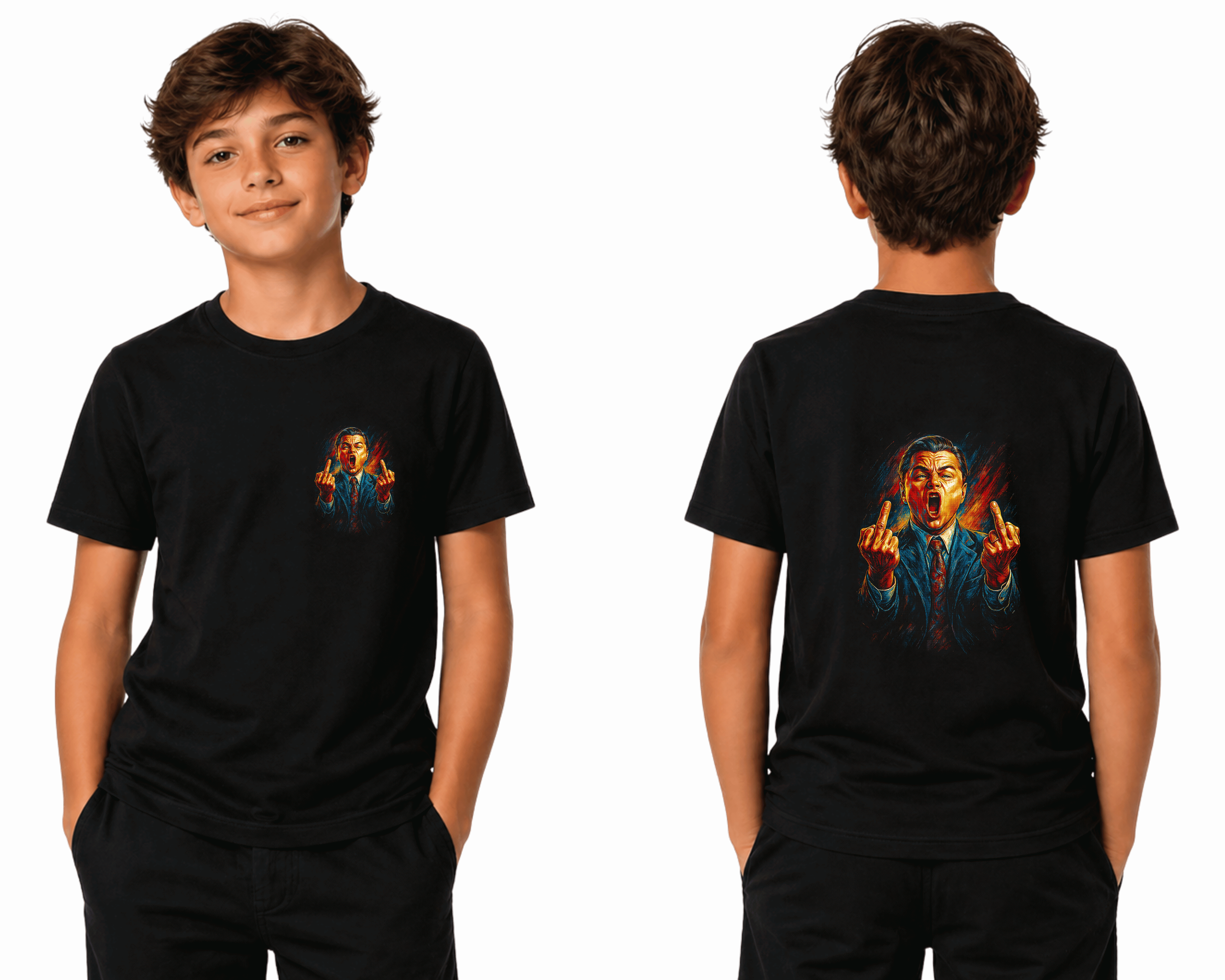 Leonardo DiCaprio Art - Premium DTF Transfer Print for T-Shirts | Custom Heat Transfer Design Unisex | High Quality Shirt Printing | SAMZ 24