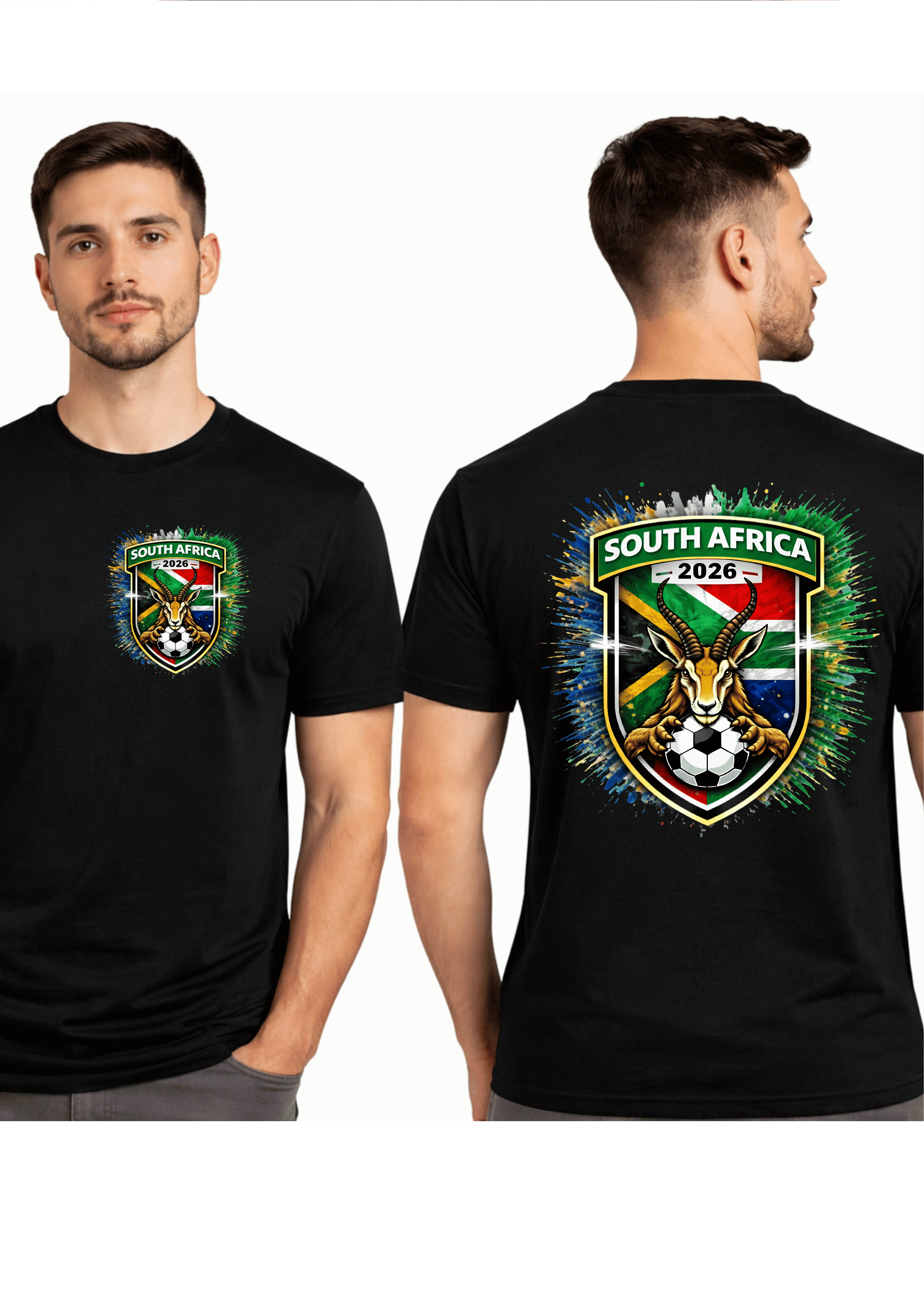 South Africa 2026 – Premium DTF Transfer for FIFA World Cup 2026 Fan Shirts Germany | SAMZ 24