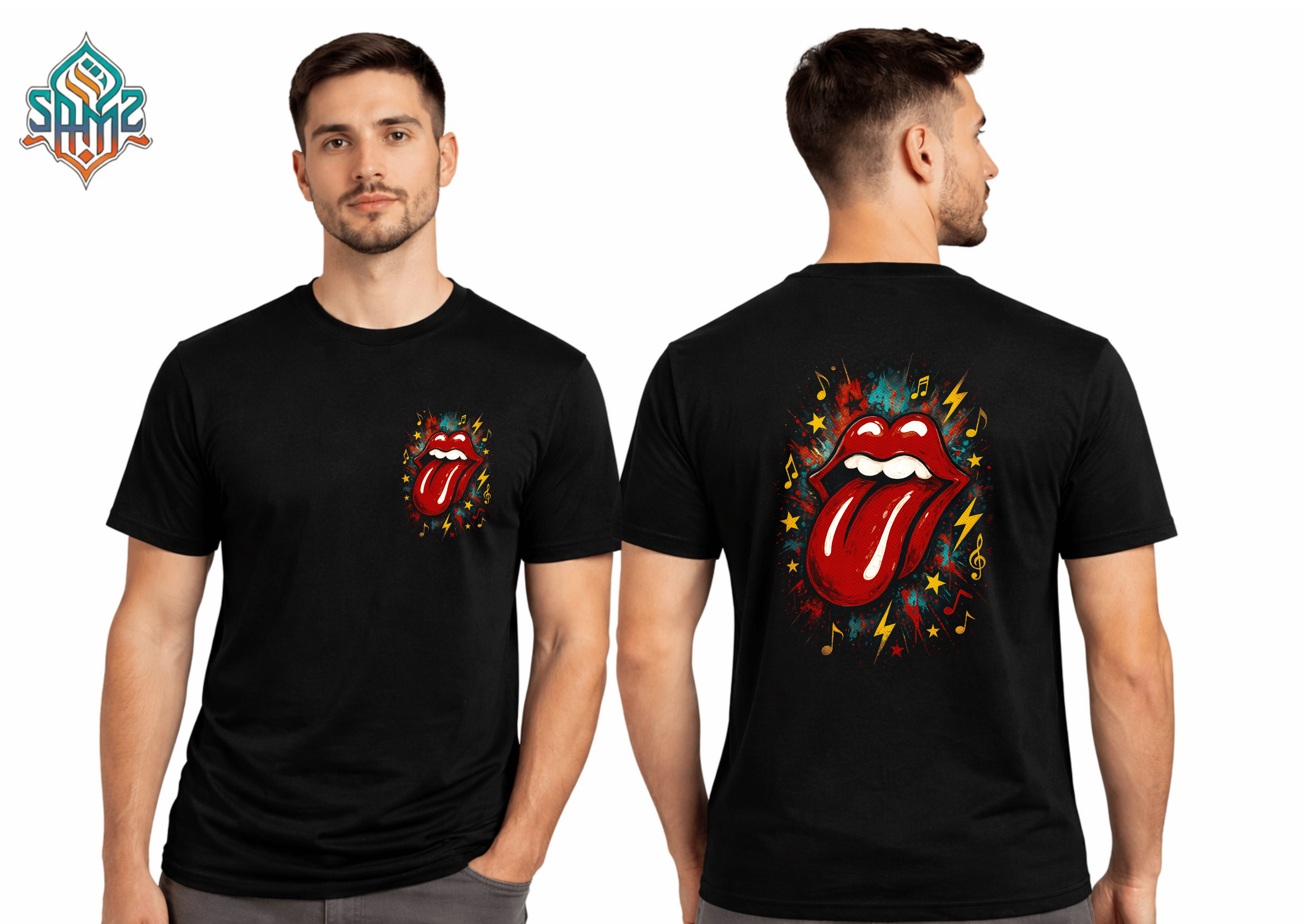 Soulful Vintage Singer – Premium DTF Transfer Print for T-Shirts | Custom Heat Transfer Design Unisex | High Quality Shirt Printing | SAMZ 24