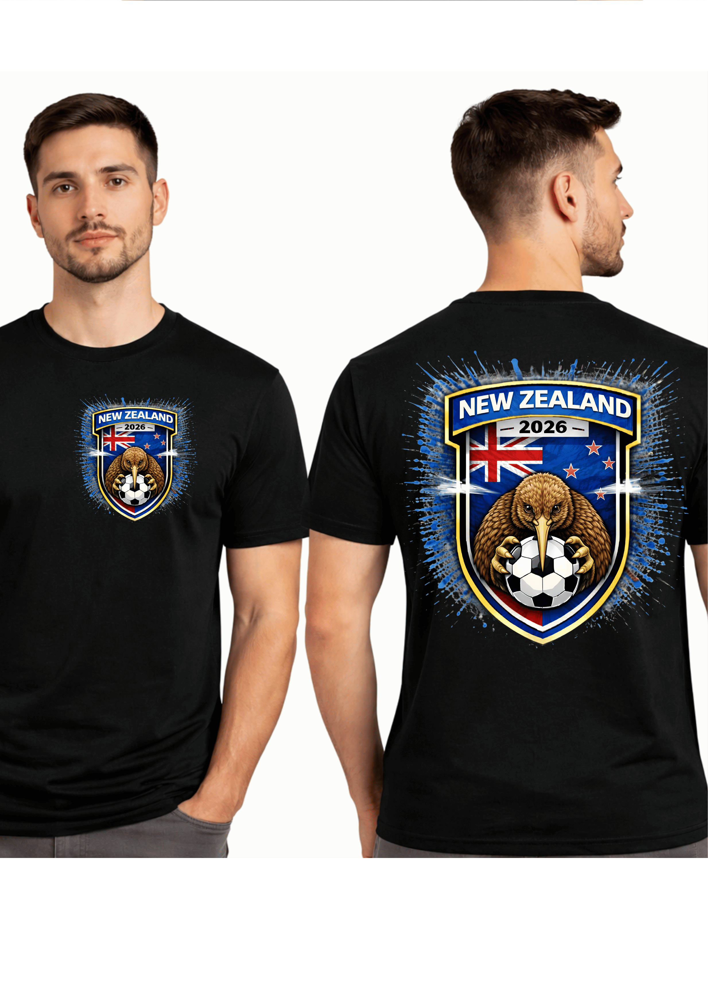 New Zealand 2026 – Premium DTF Transfer for FIFA World Cup 2026 Fan Shirts Germany | SAMZ 24