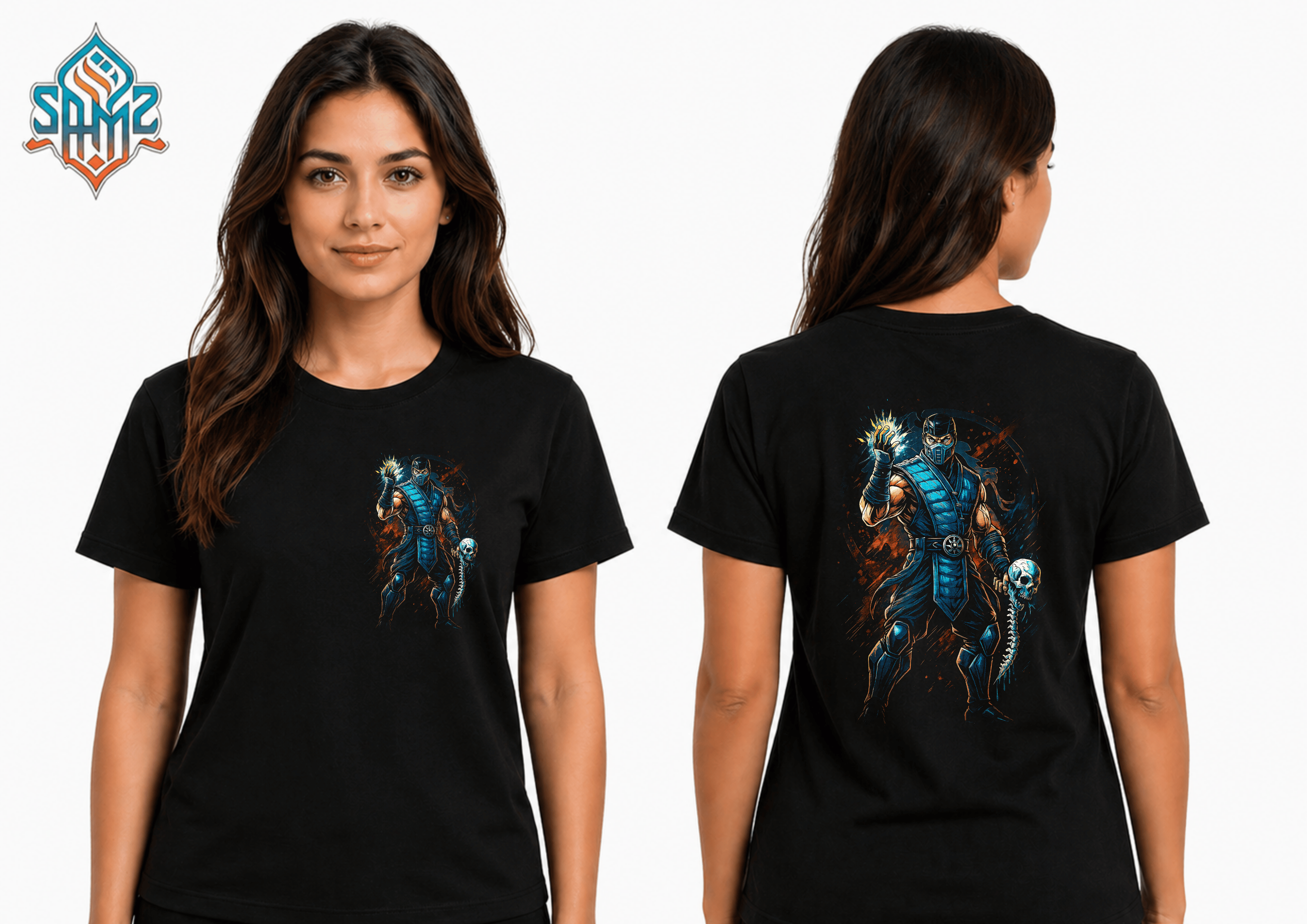 Sub Zero – Premium DTF Transfer Print for T-Shirts | Custom Heat Transfer Design Unisex | High Quality Shirt Printing | SAMZ 24