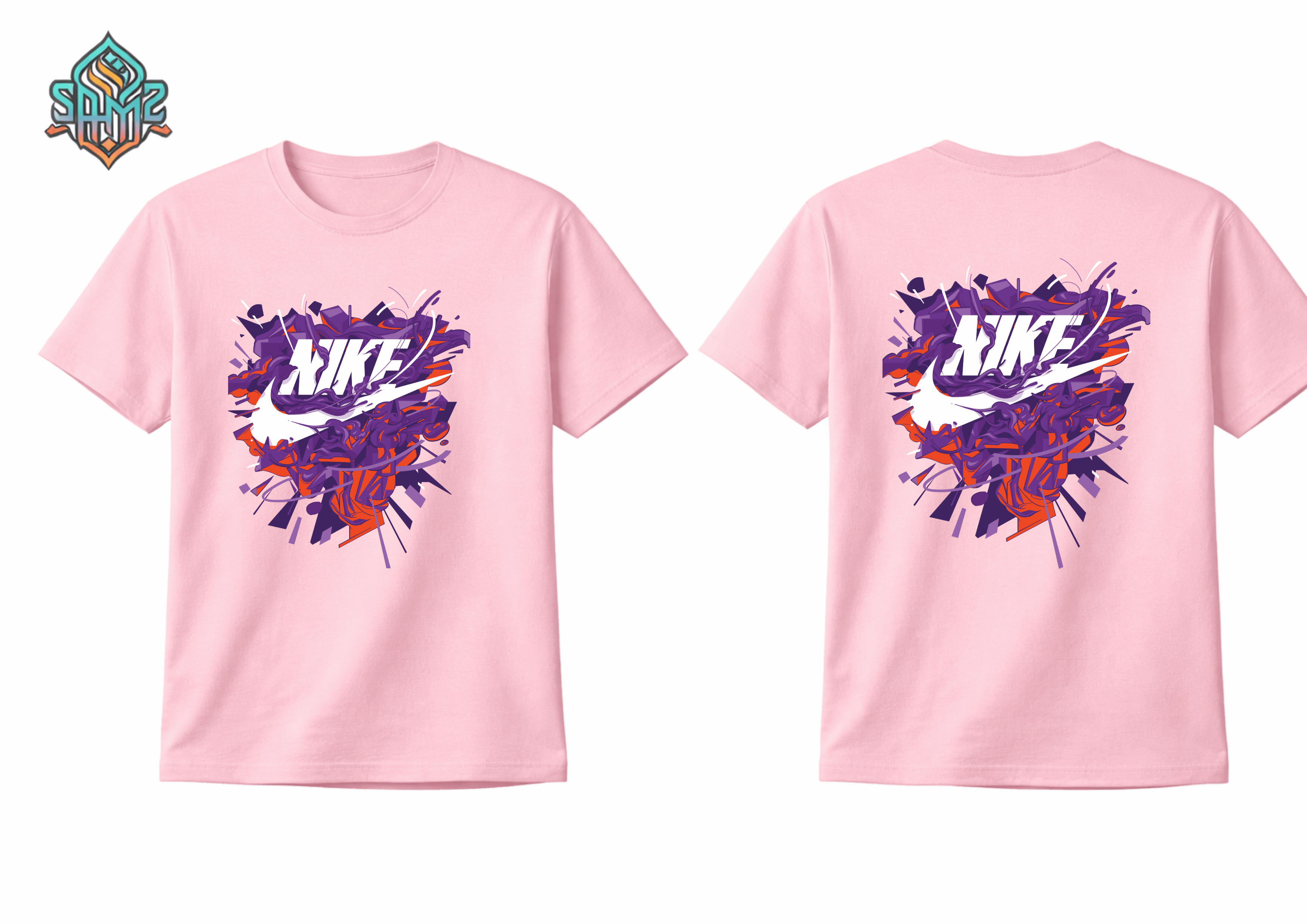 Nike – Premium DTF Transfer Print for T-Shirts | Custom Heat Transfer Design for Men Women Kids | High Quality Graphic Shirt Printing | SAMZ 24