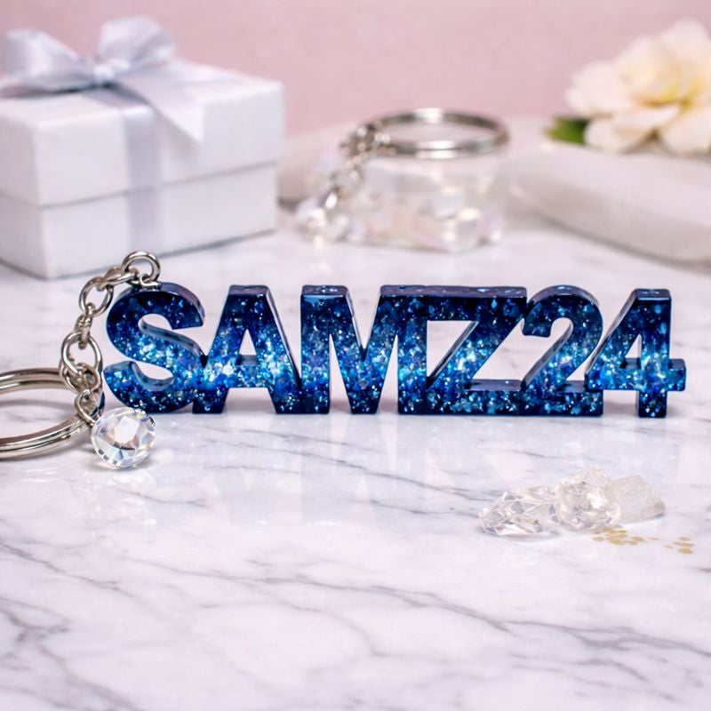 Personalized Initial Keychain