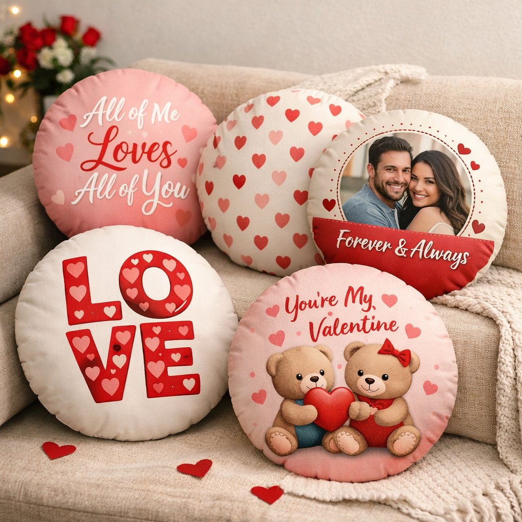 Premium Sublimation Pillow Cover – 100% Polyester Decorative Cushion Cover, Vibrant Color Print & Durable Finish